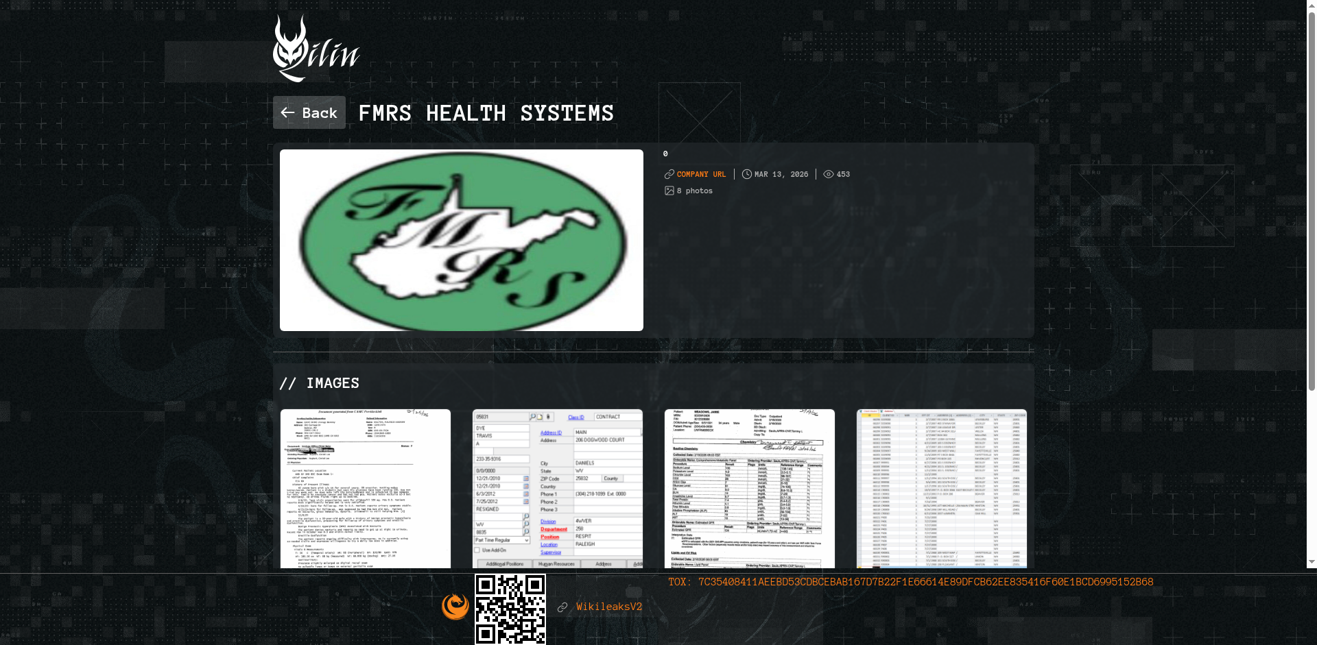 Screenshot del ataque