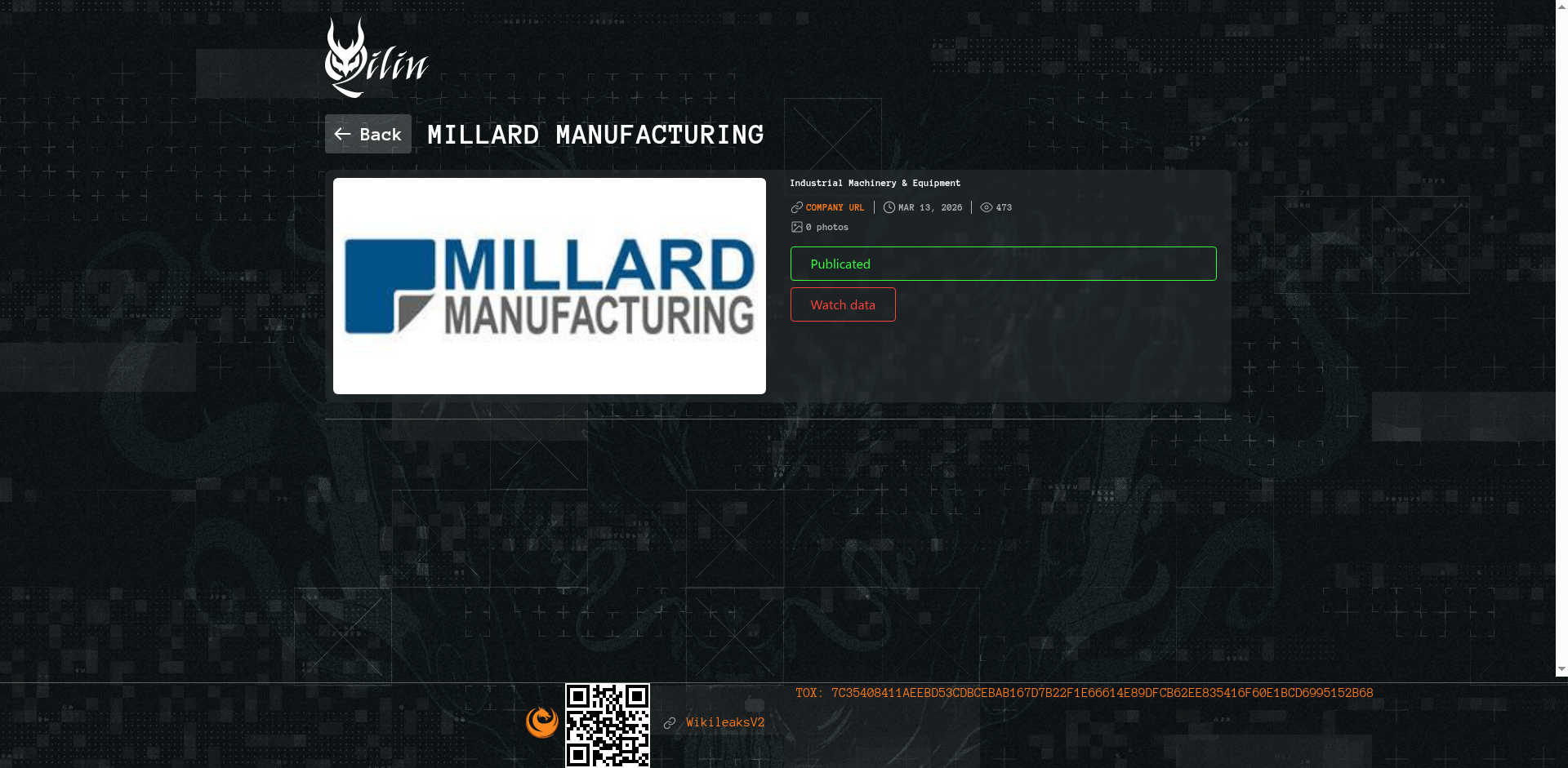 Screenshot del ataque