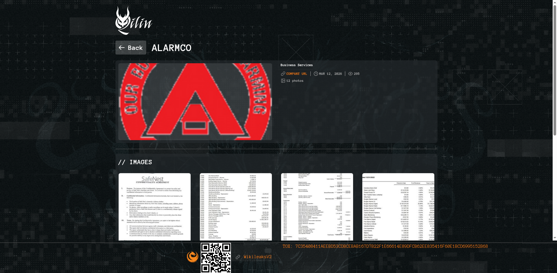 Screenshot del ataque