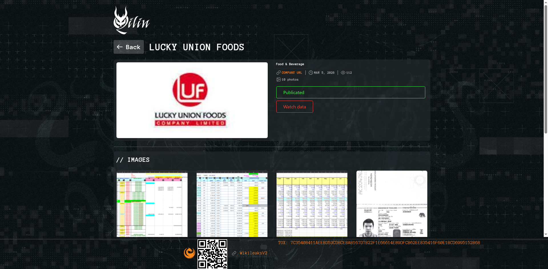 Screenshot del ataque