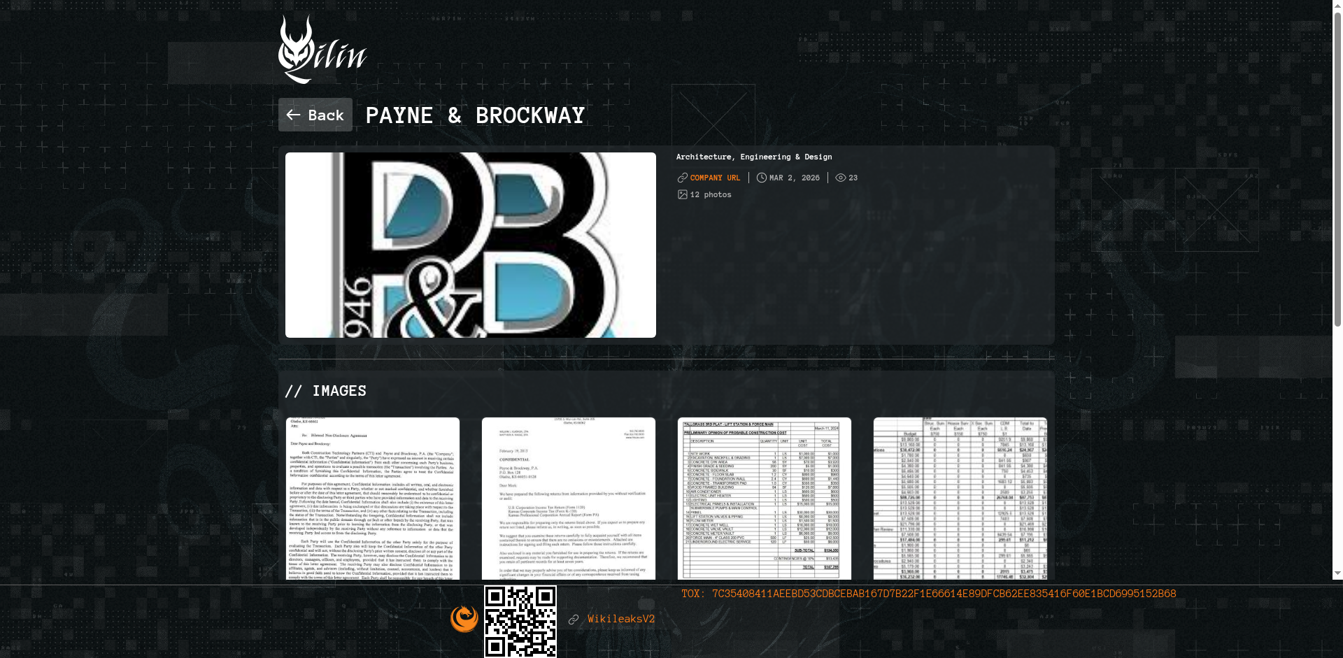 Screenshot del ataque