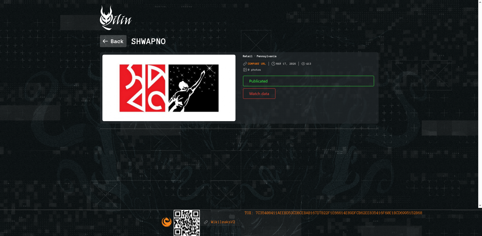 Screenshot del ataque