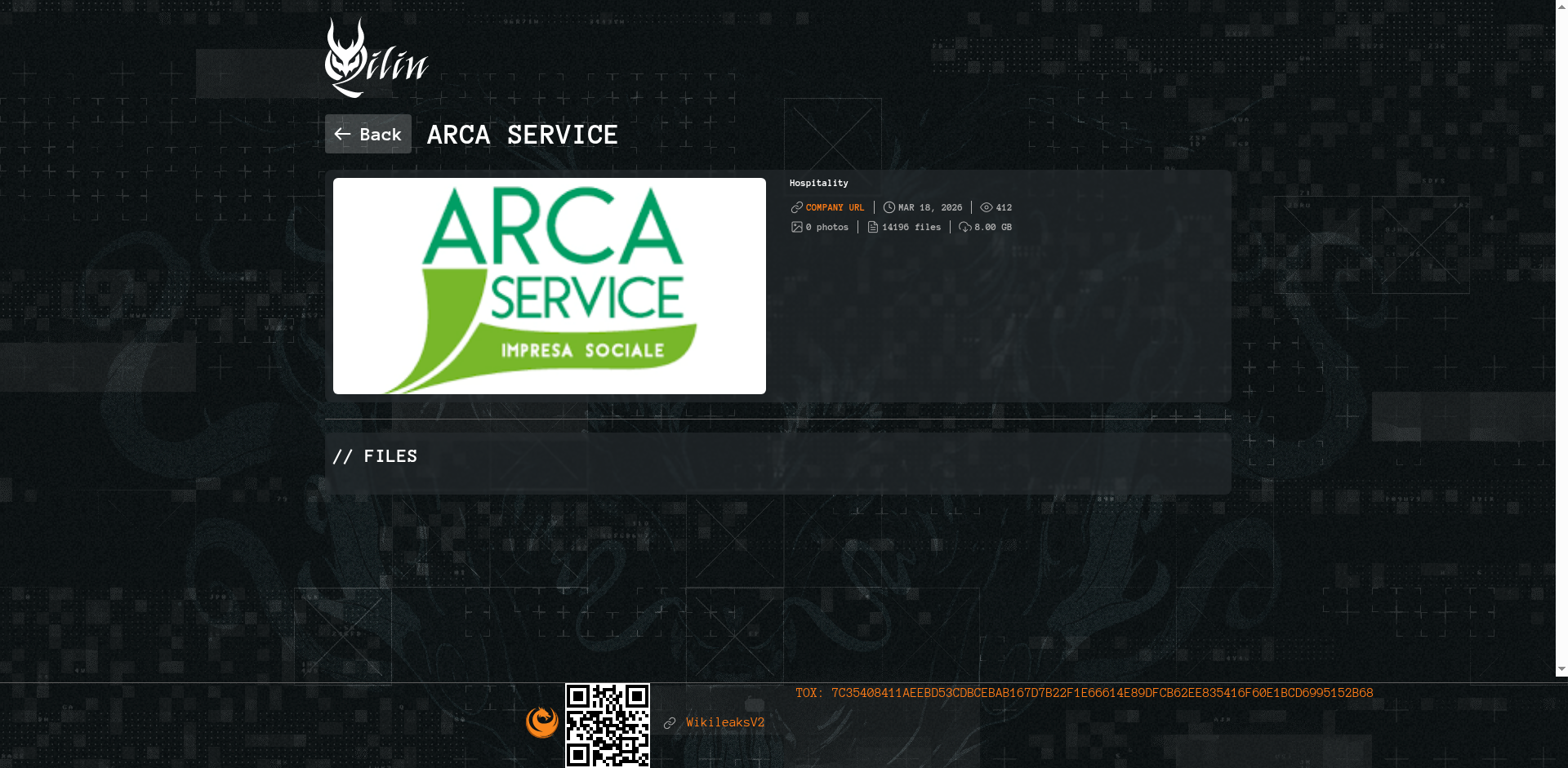 Screenshot del ataque