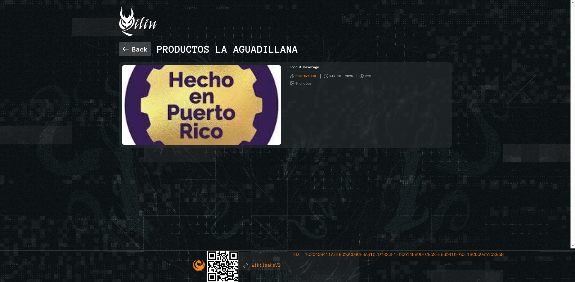 Screenshot del ataque