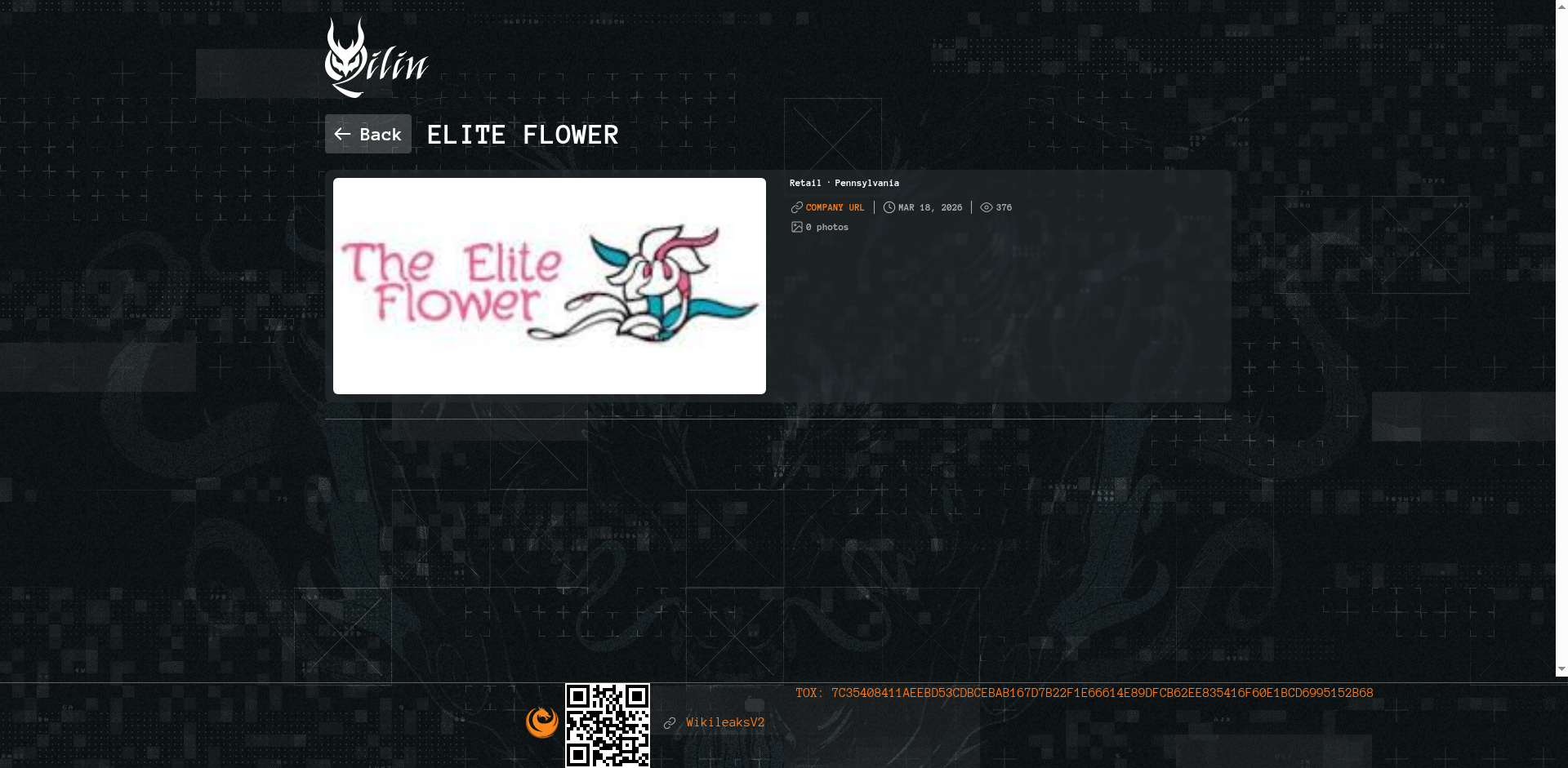 Screenshot del ataque