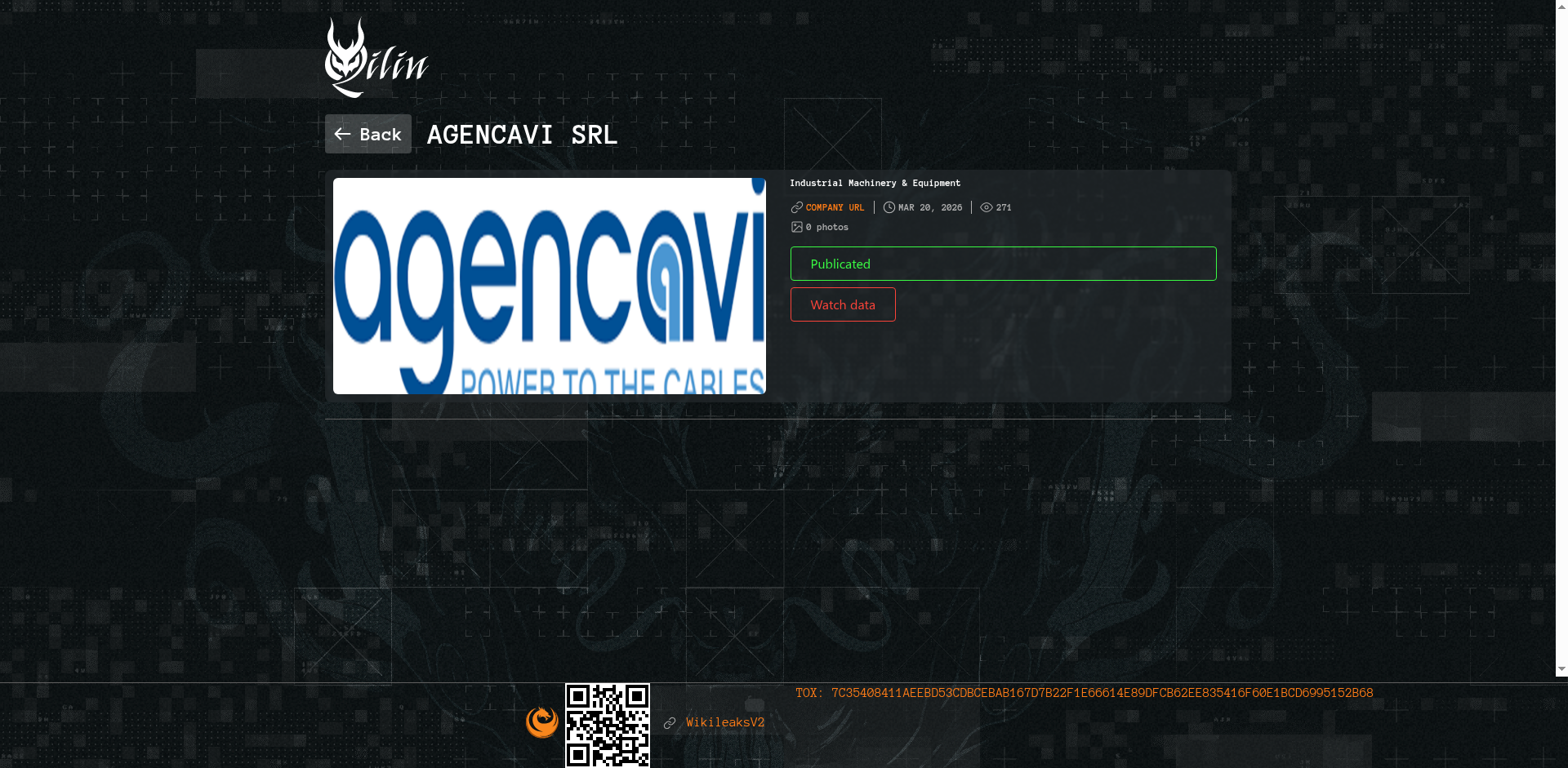 Screenshot del ataque