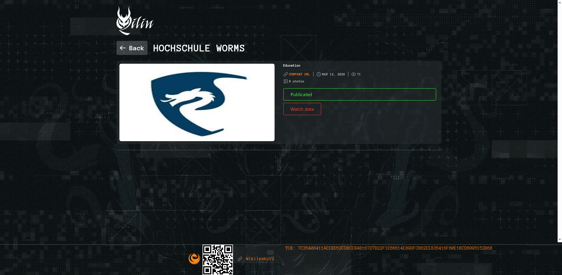 Screenshot del ataque