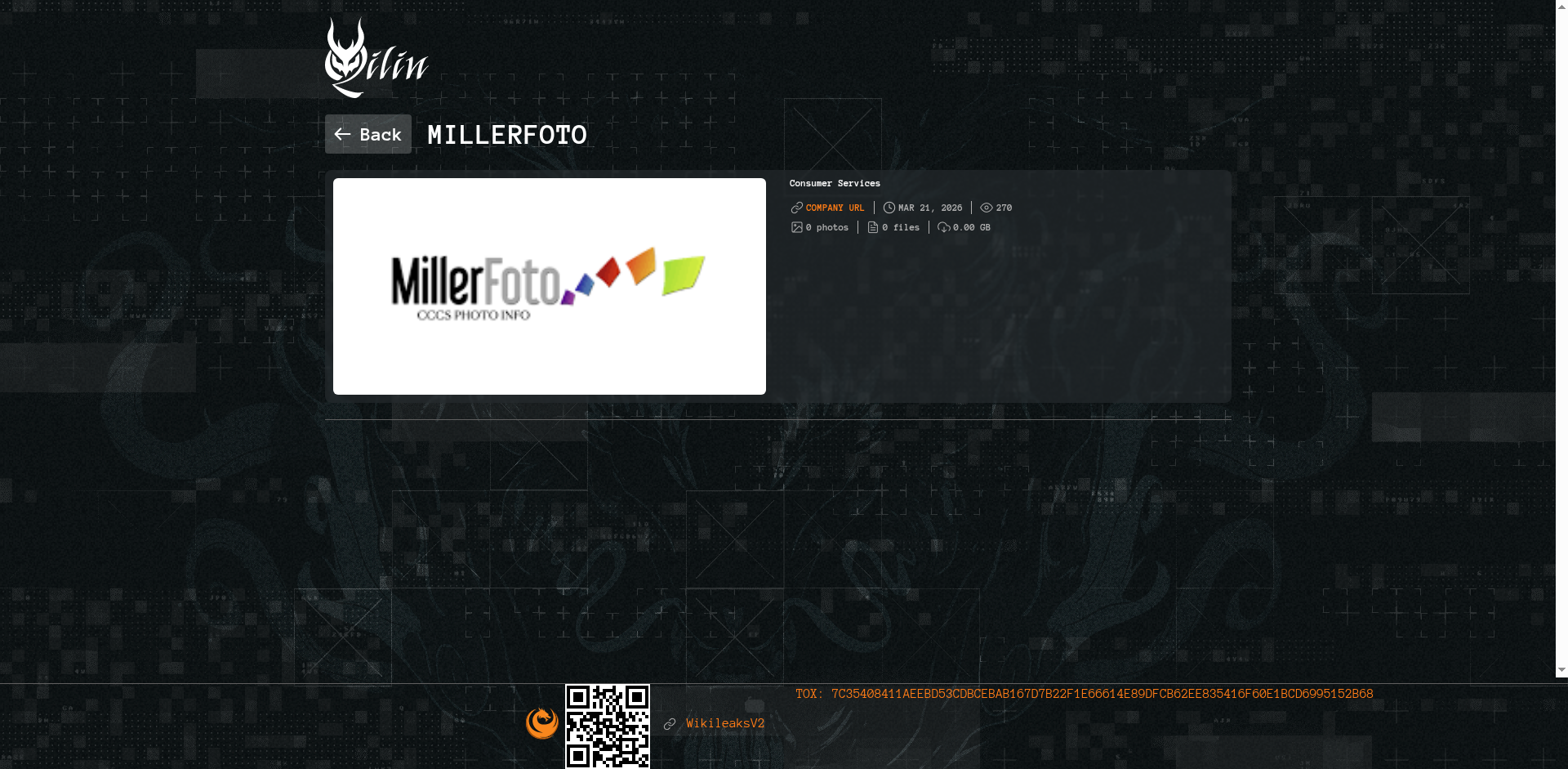 Screenshot del ataque