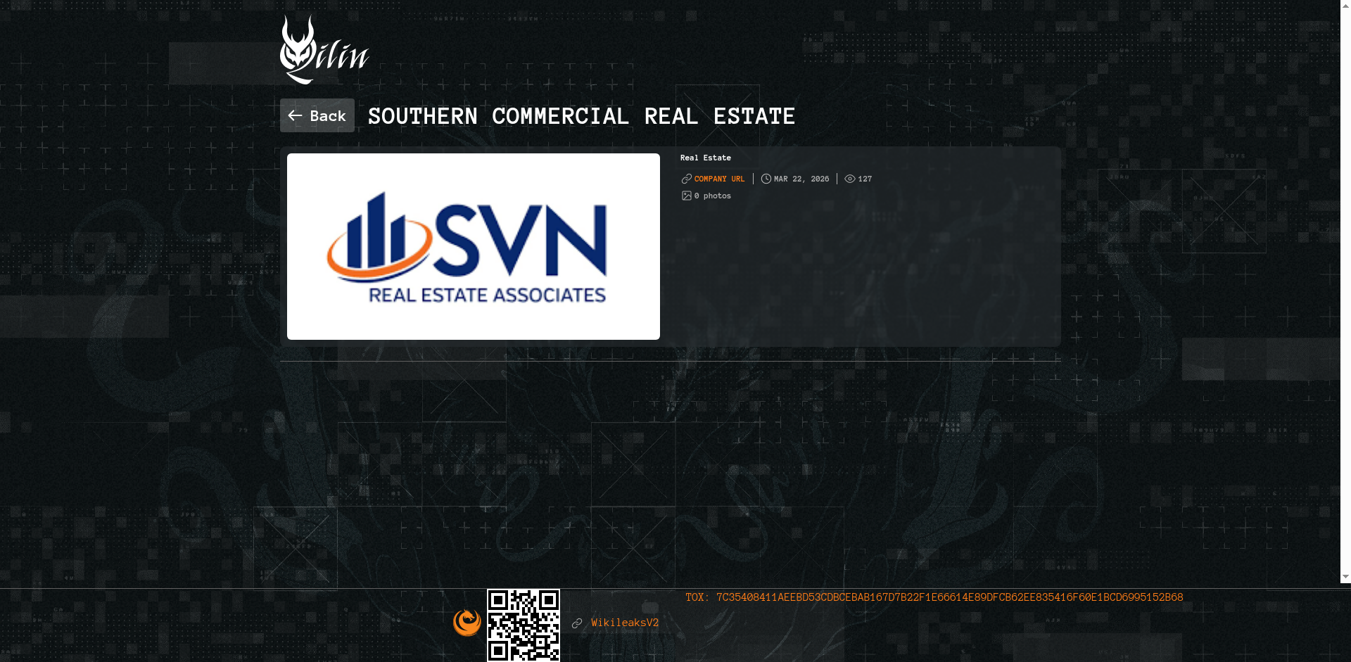 Screenshot del ataque