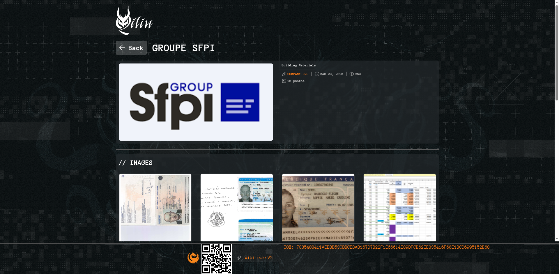 Screenshot del ataque