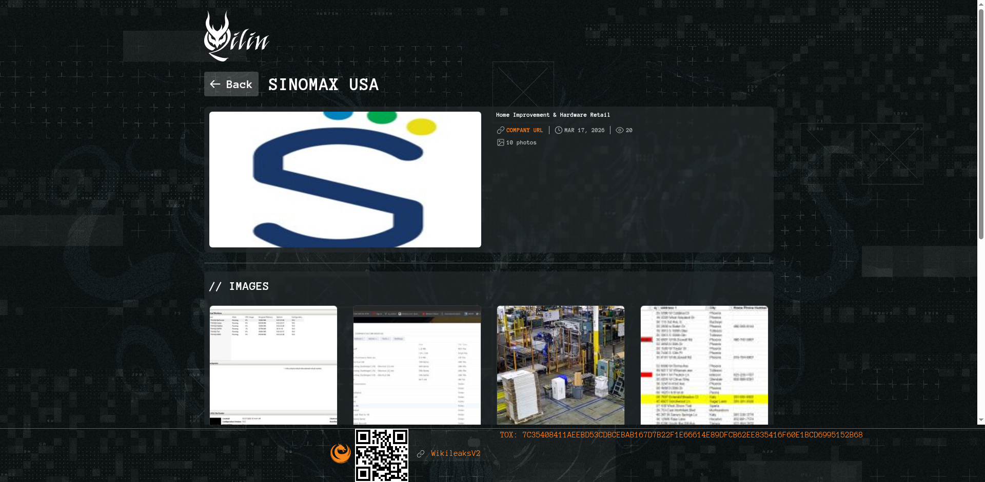 Screenshot del ataque