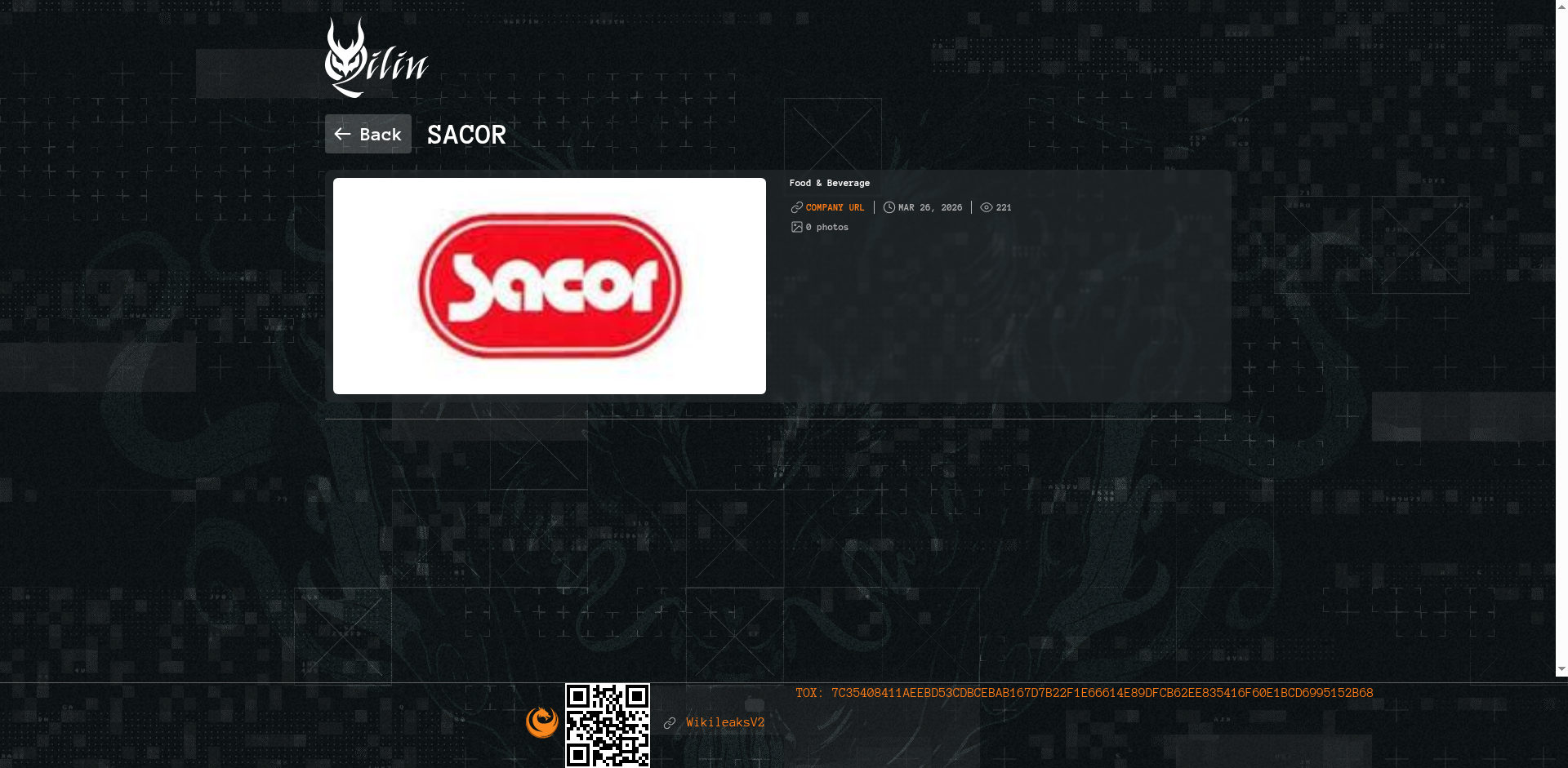Screenshot del ataque