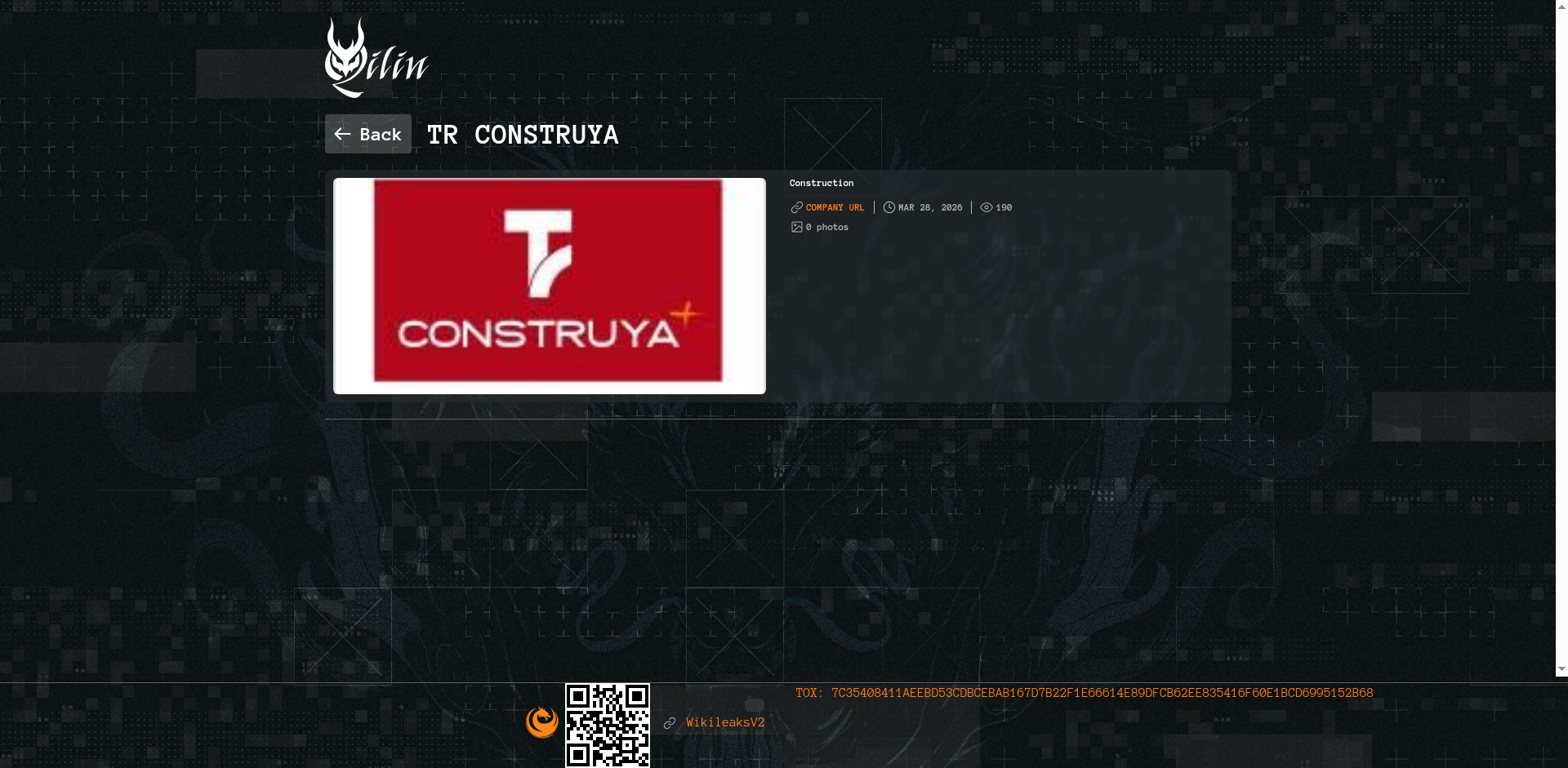 Screenshot del ataque