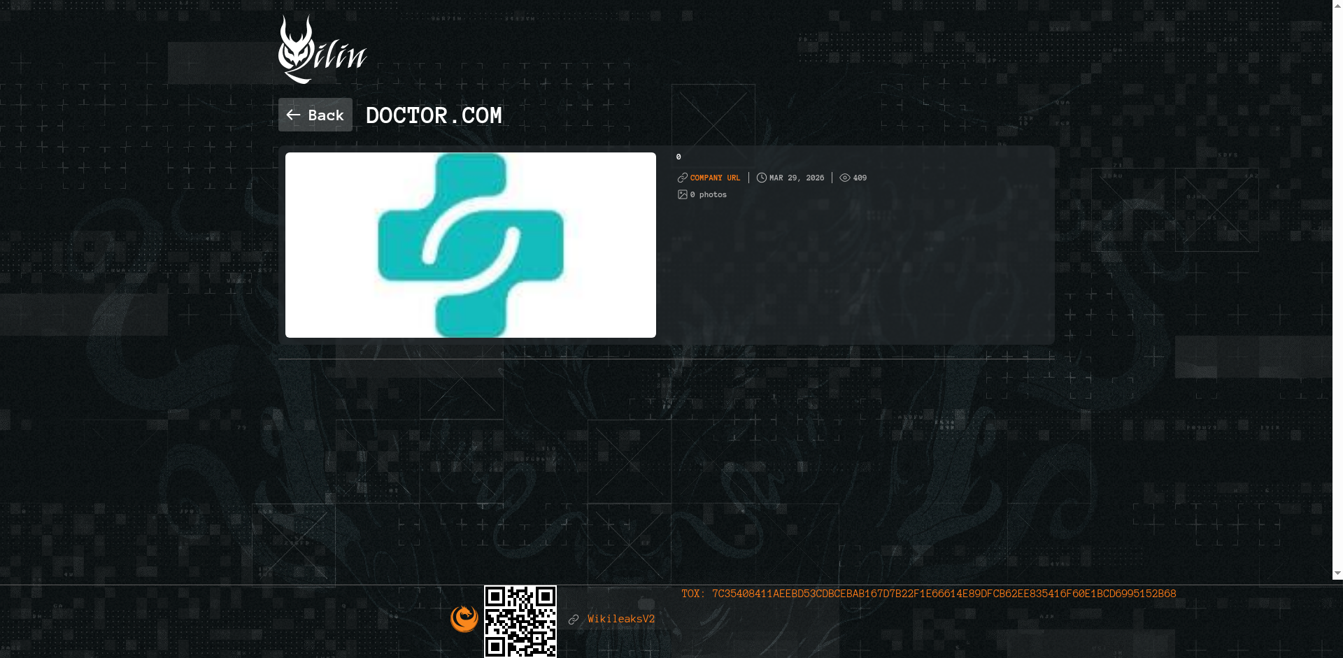 Screenshot del ataque