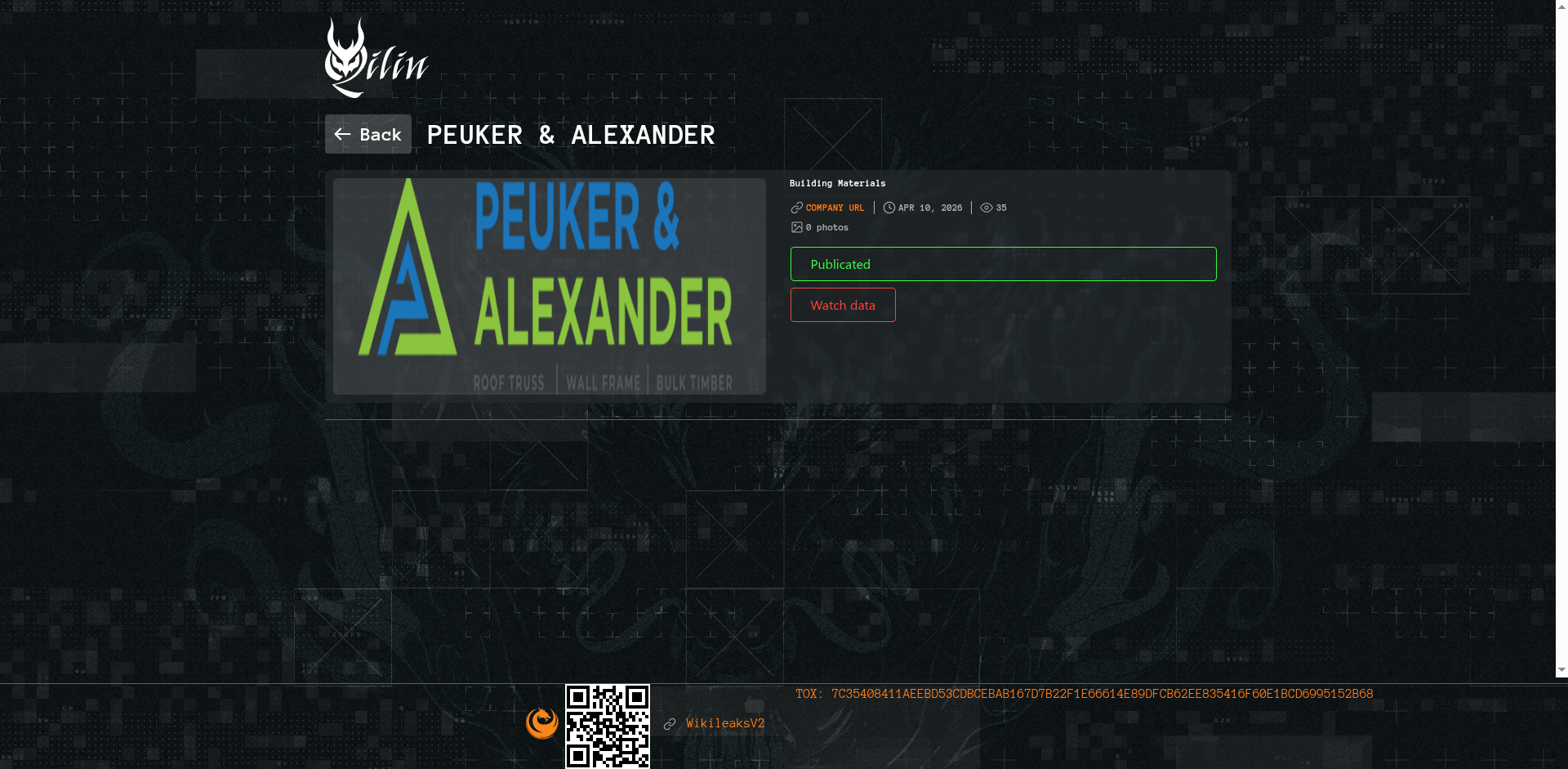 Screenshot del ataque