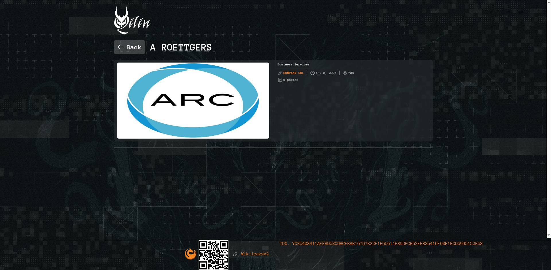 Screenshot del ataque