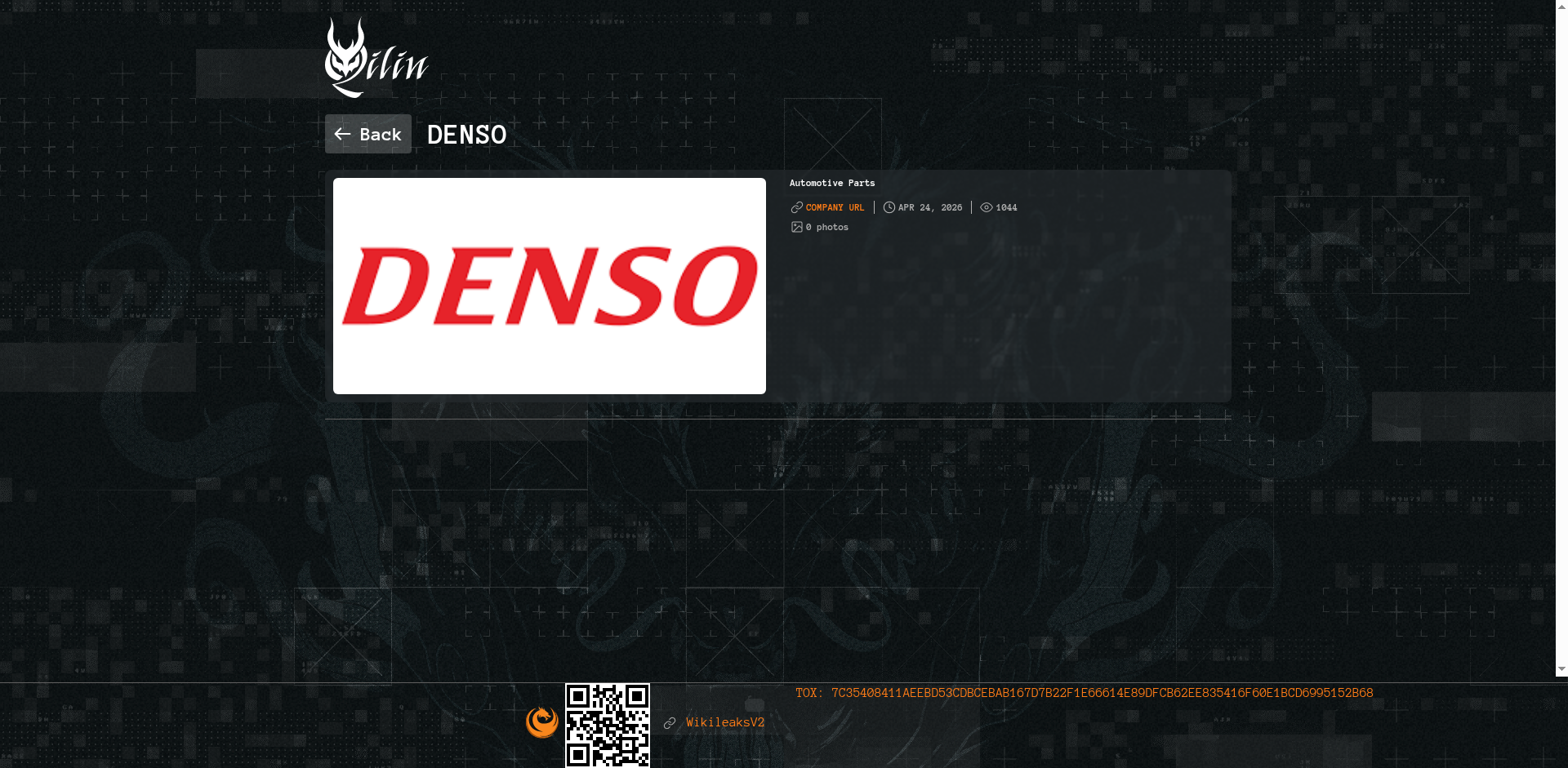 Screenshot del ataque