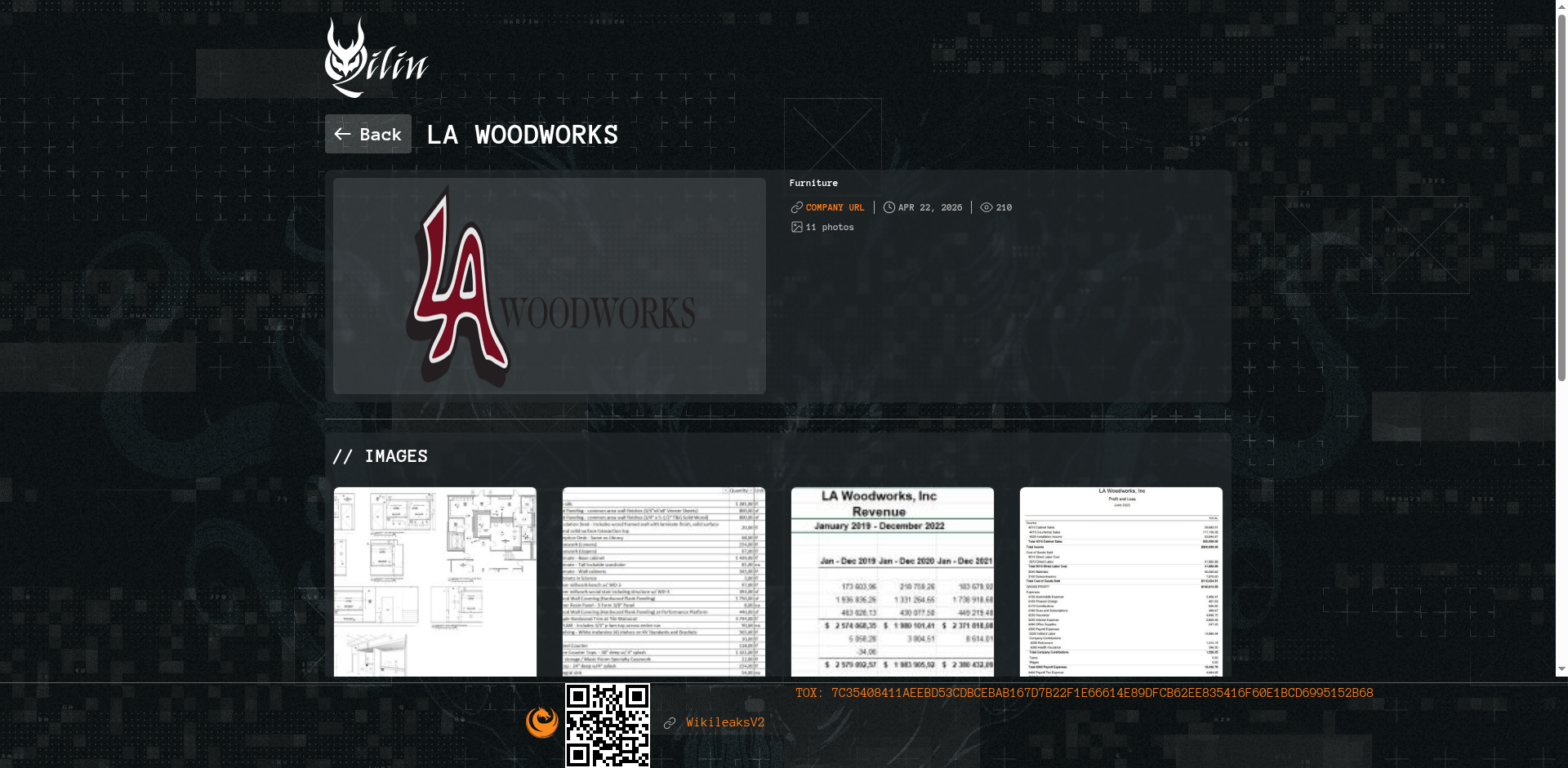 Screenshot del ataque