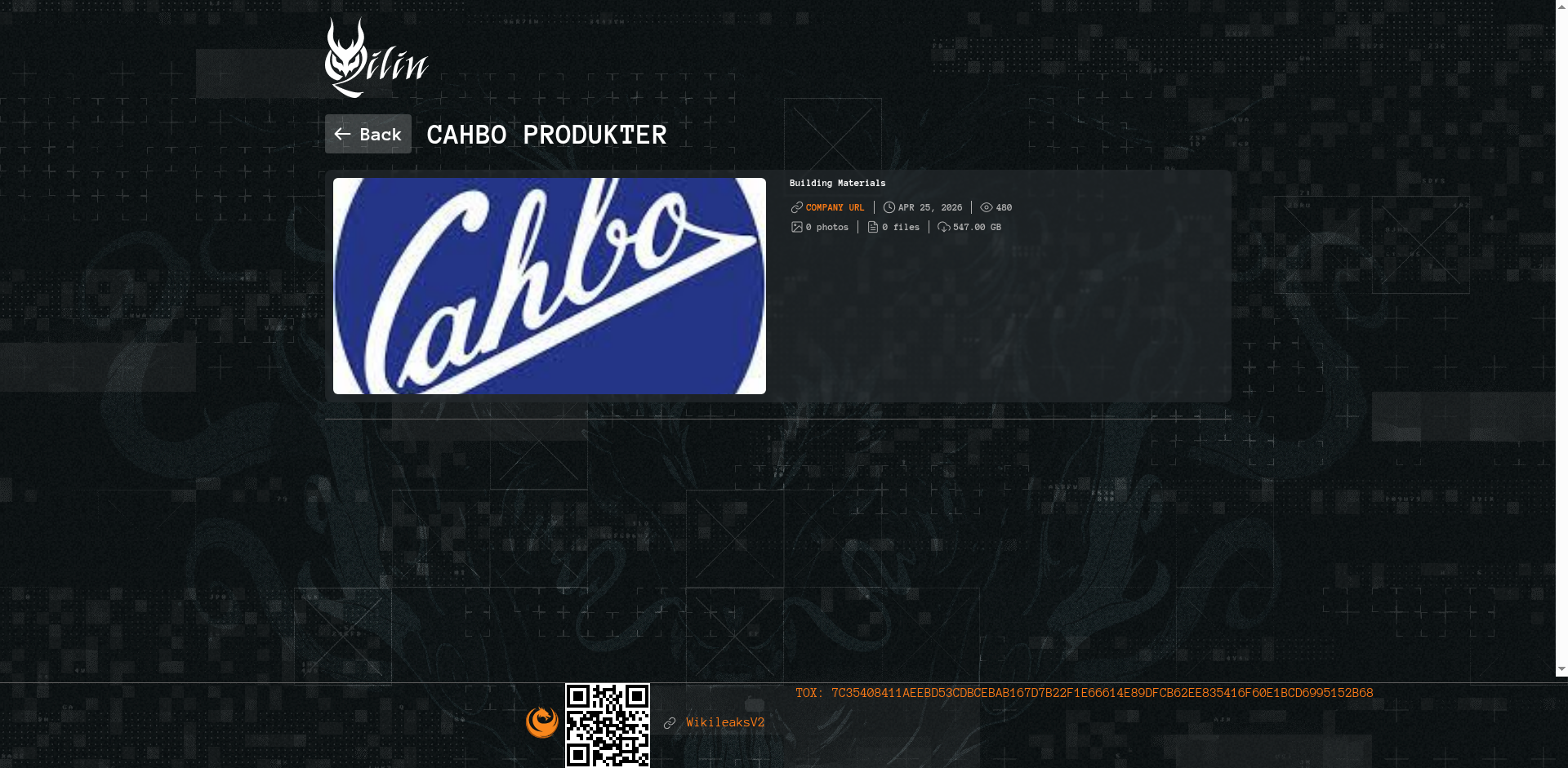Screenshot del ataque