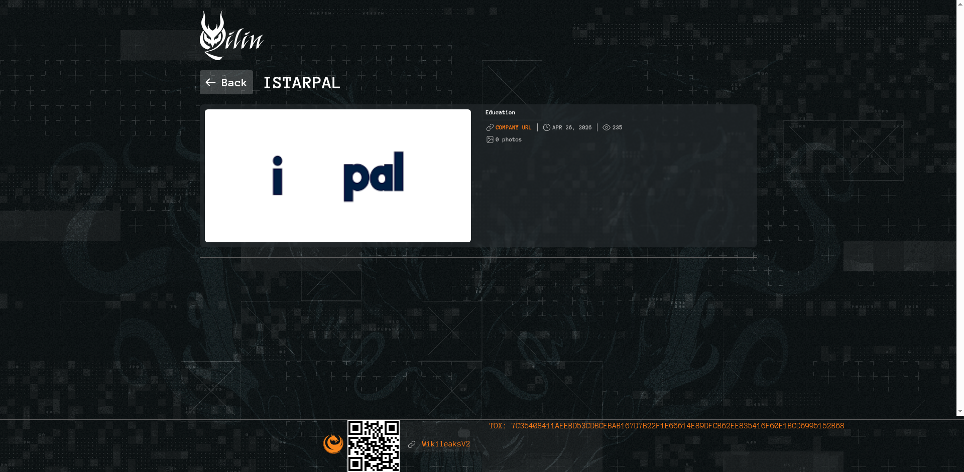 Screenshot del ataque