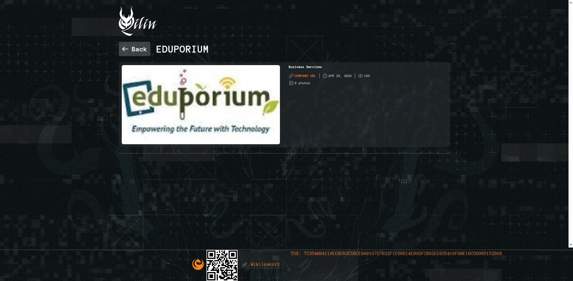 Screenshot del ataque