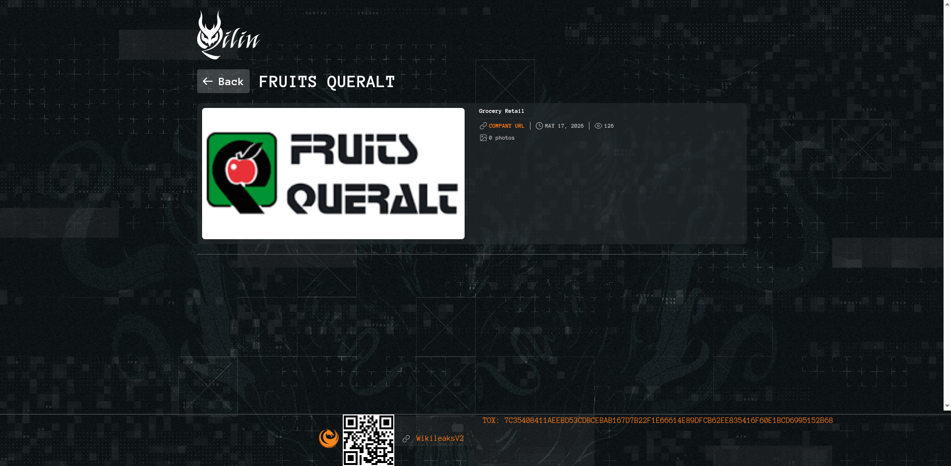 Screenshot del ataque