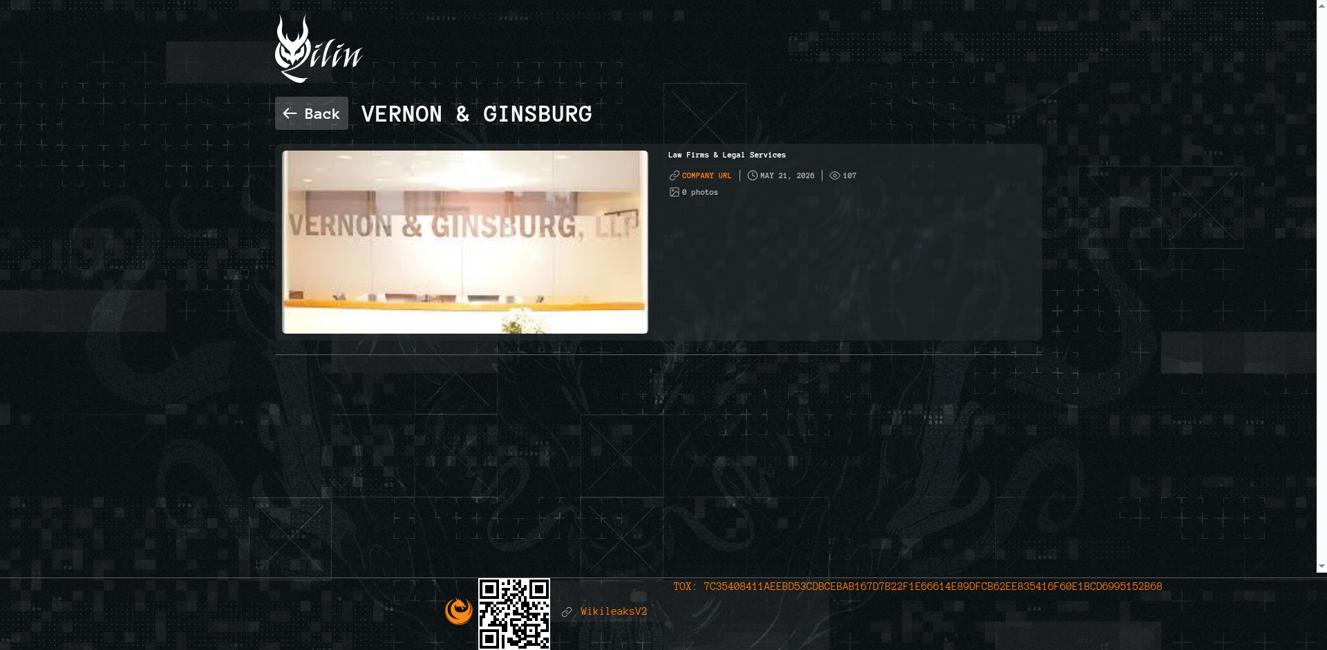 Screenshot del ataque