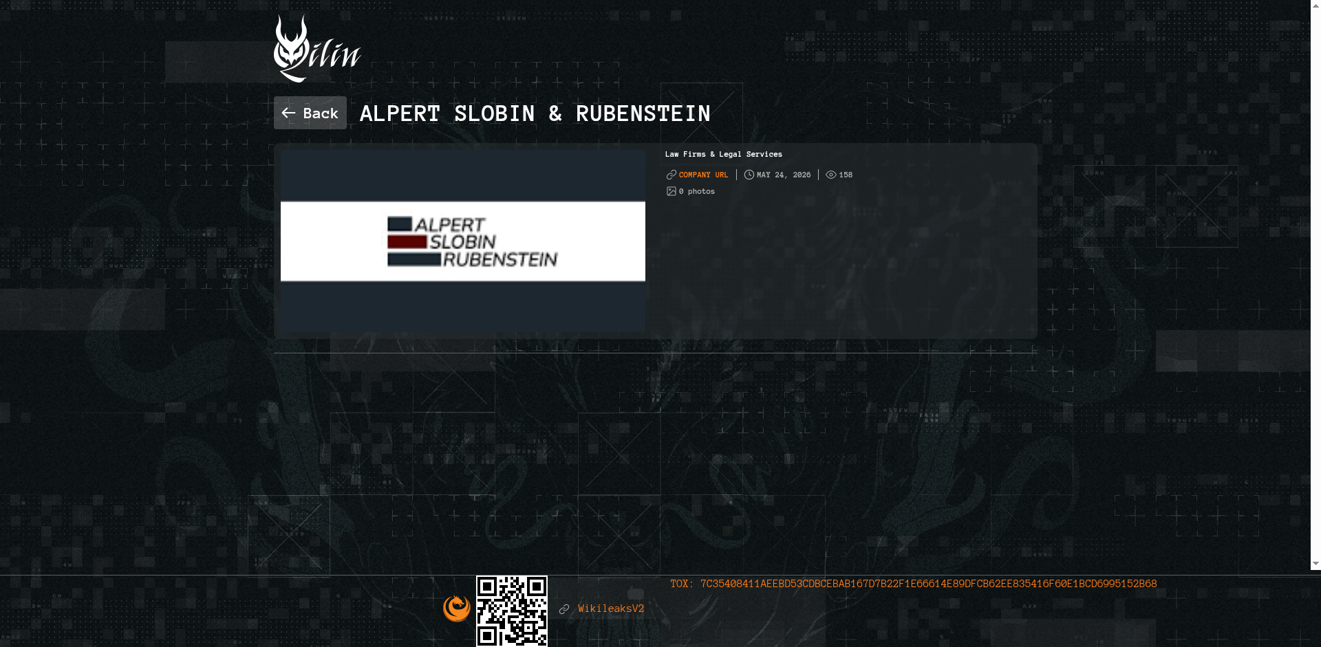 Screenshot del ataque