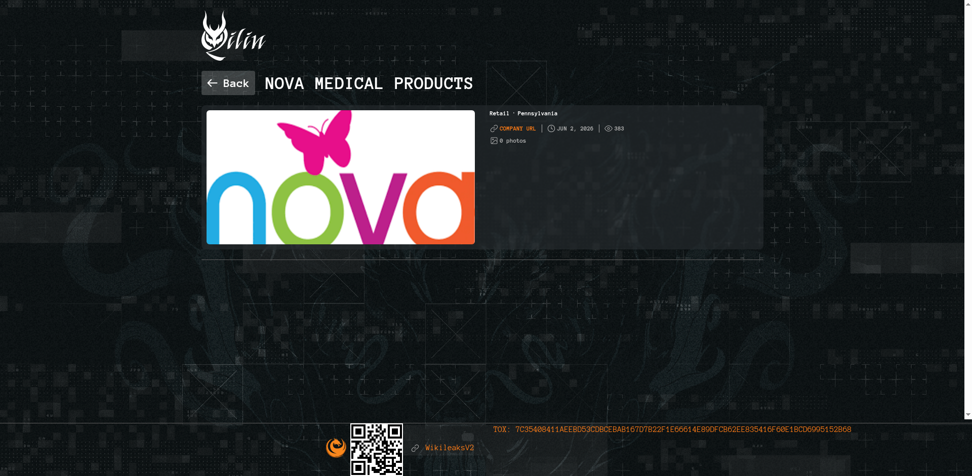Screenshot del ataque