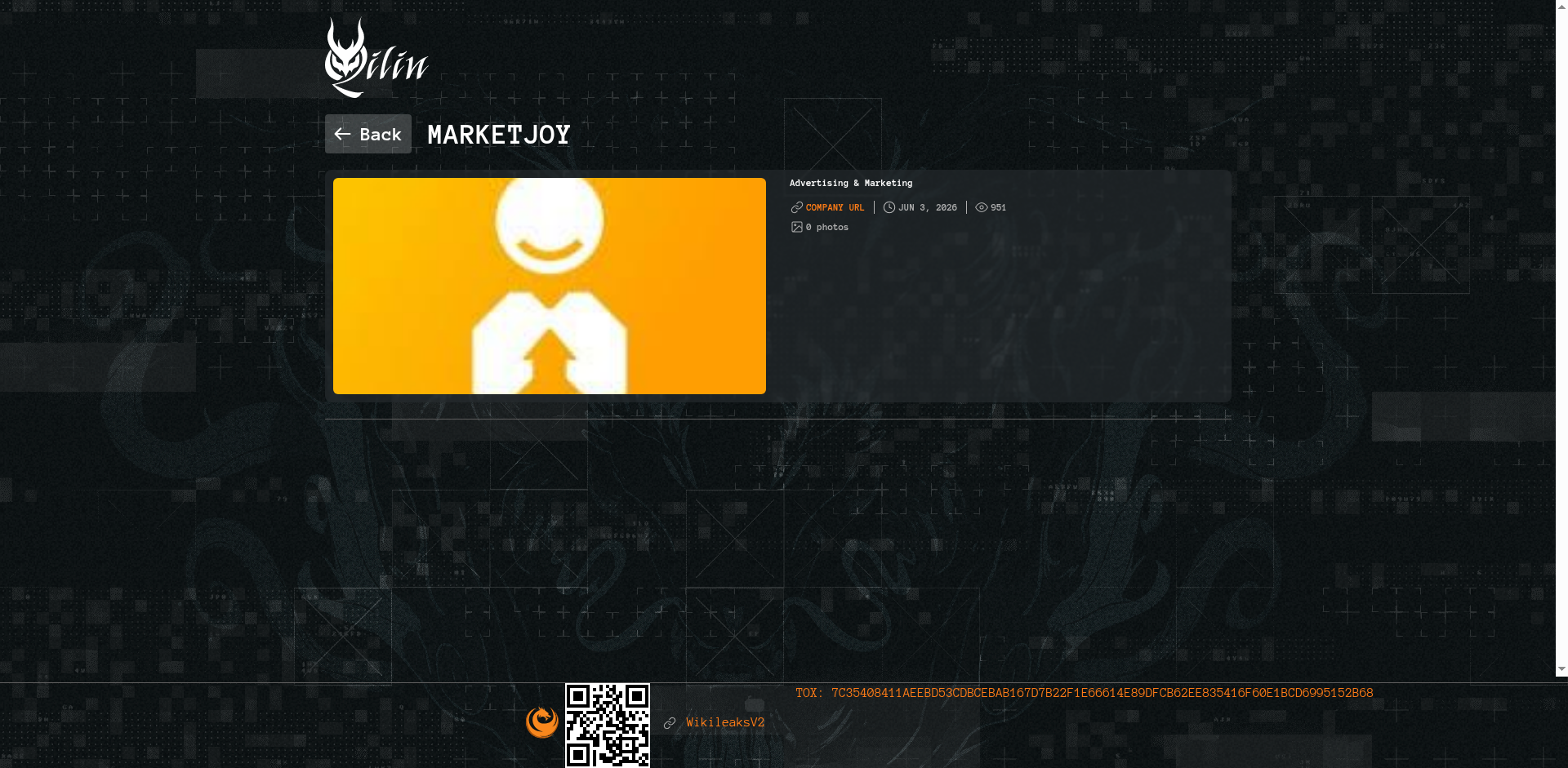 Screenshot del ataque
