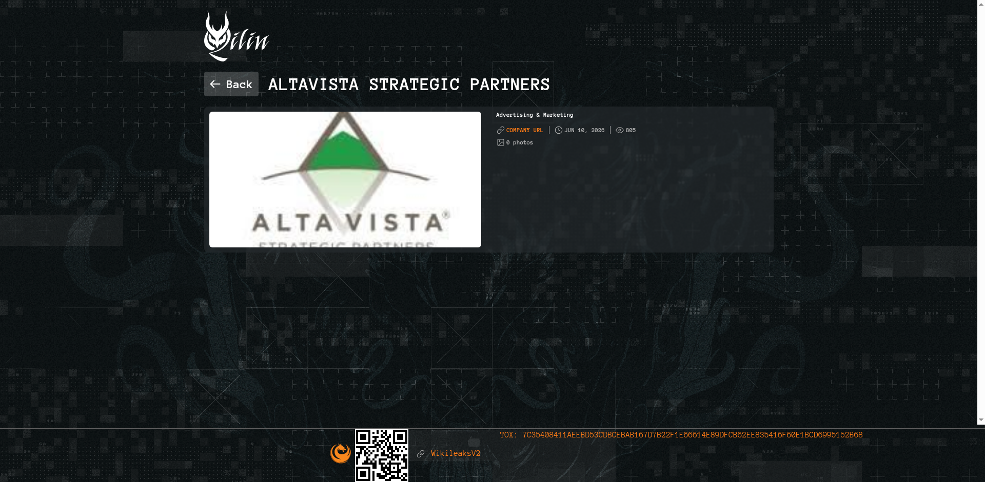 Screenshot del ataque