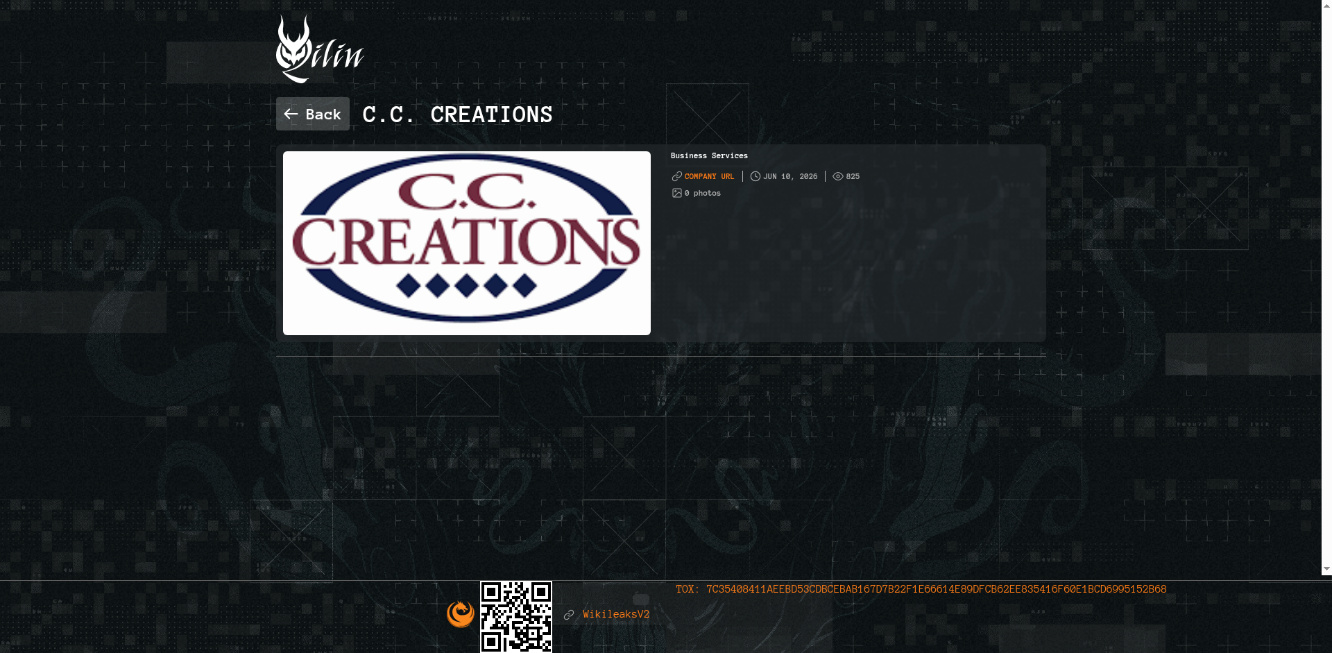 Screenshot del ataque