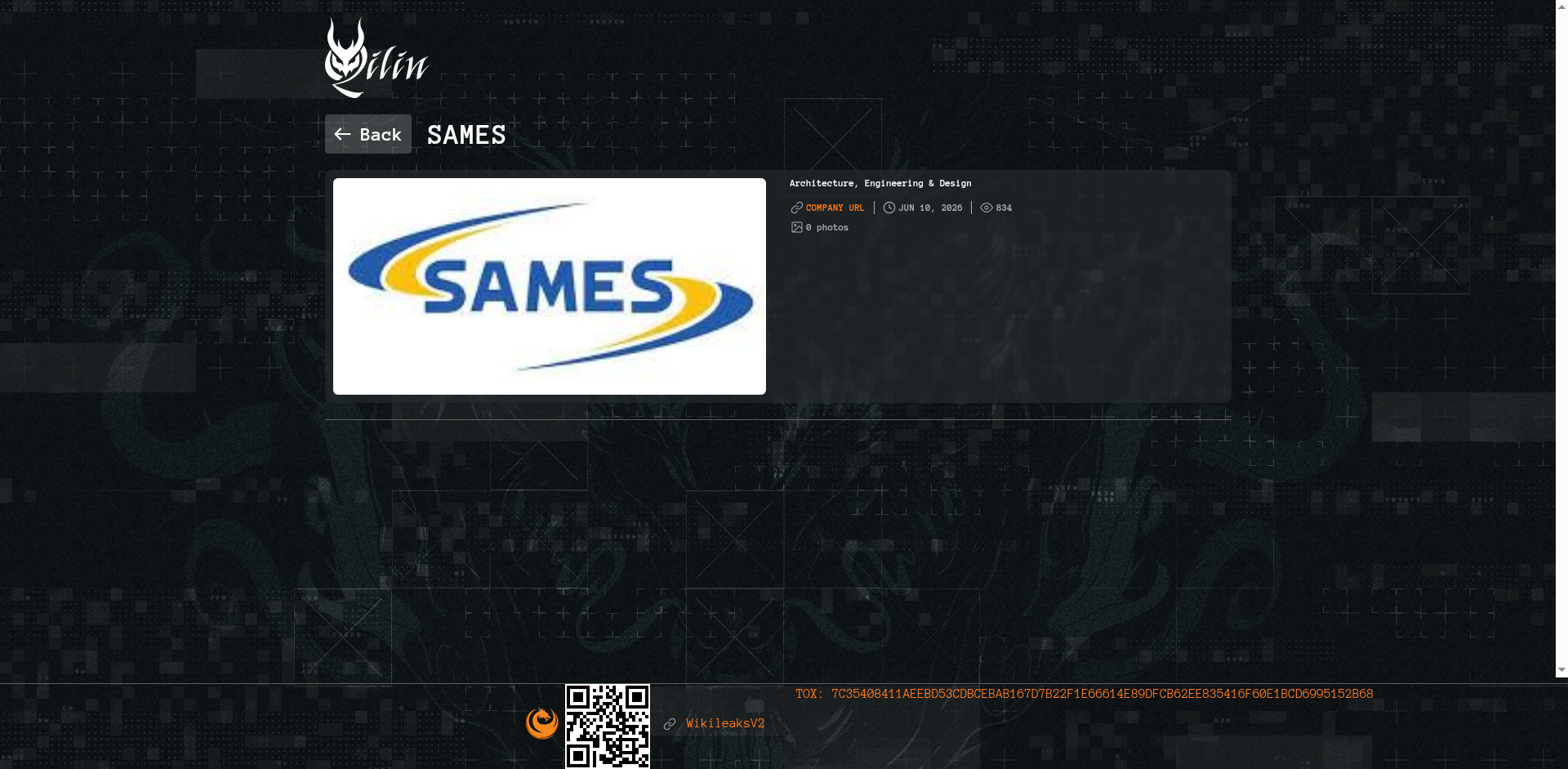 Screenshot del ataque