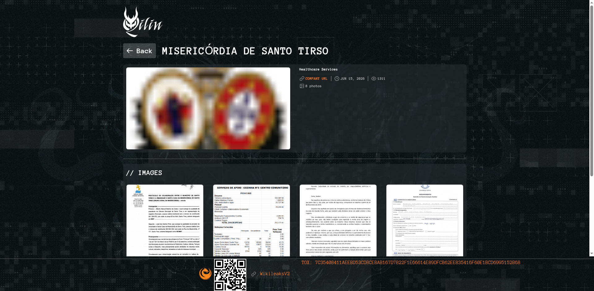 Screenshot del ataque