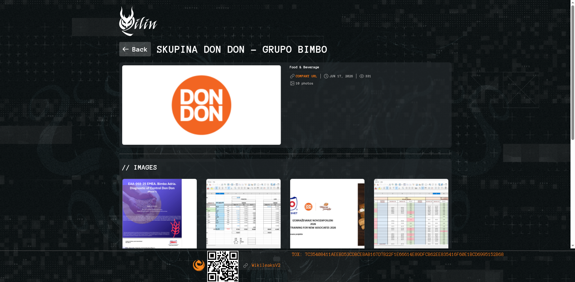 Screenshot del ataque