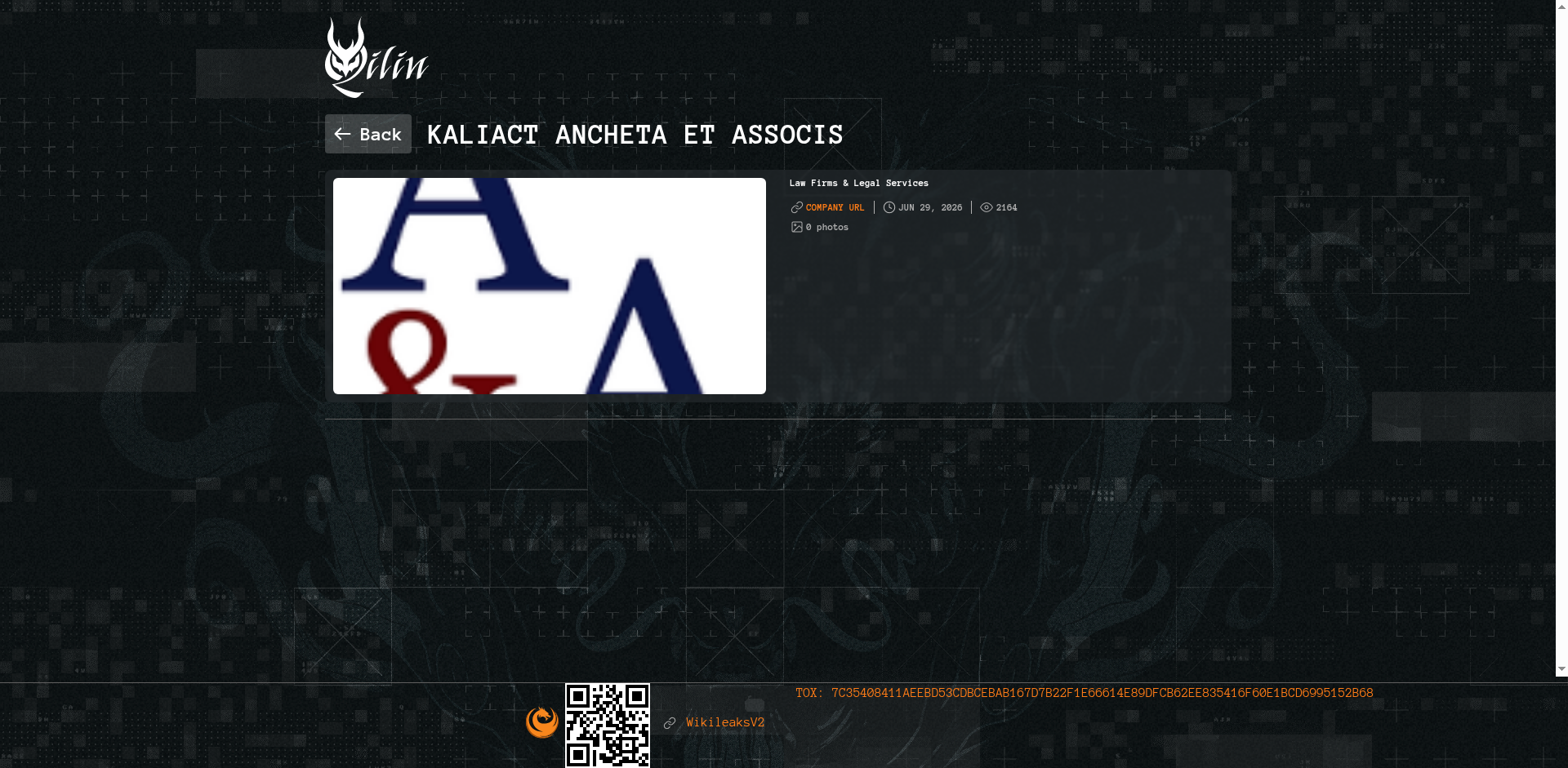 Screenshot del ataque