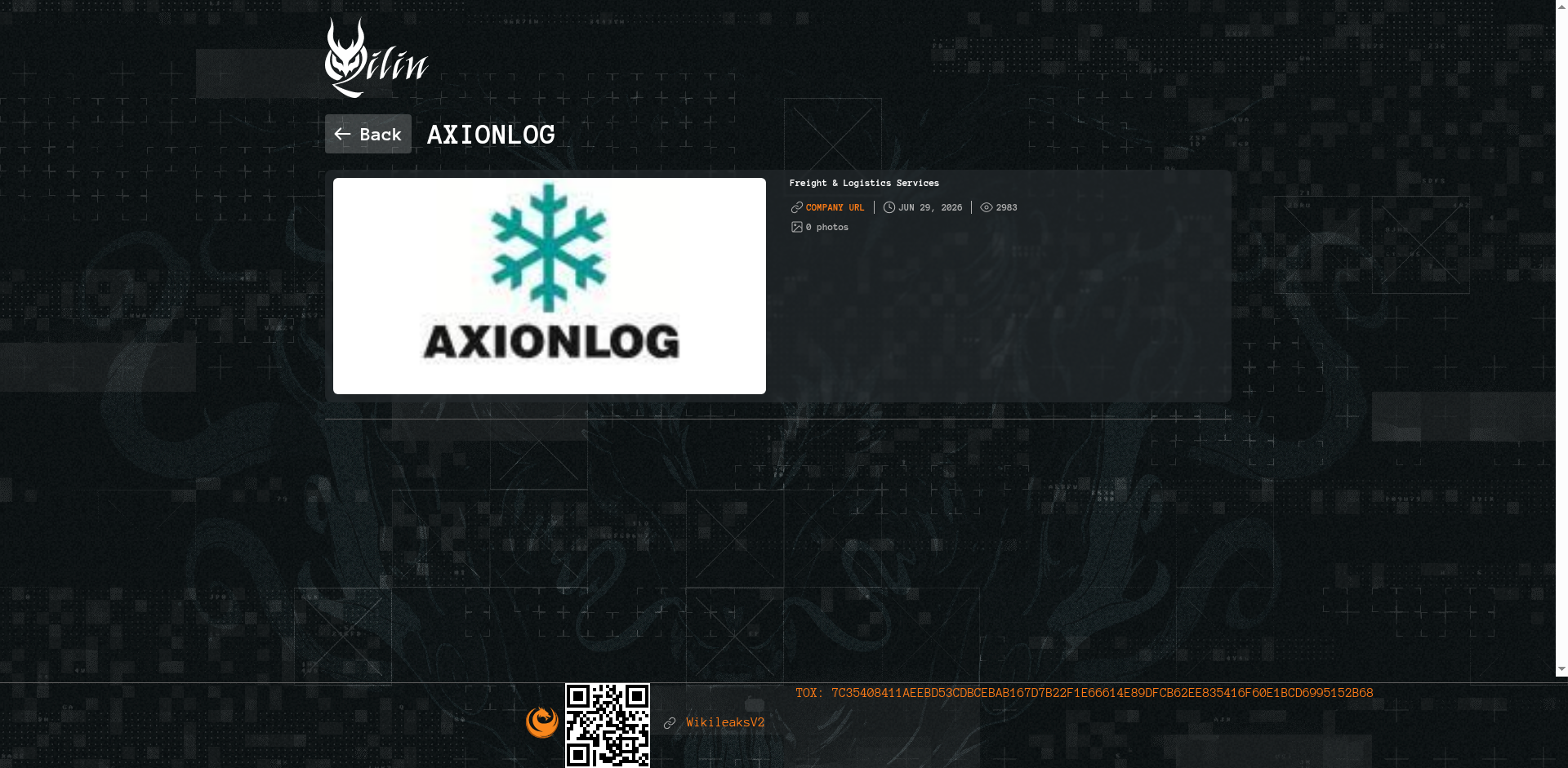 Screenshot del ataque