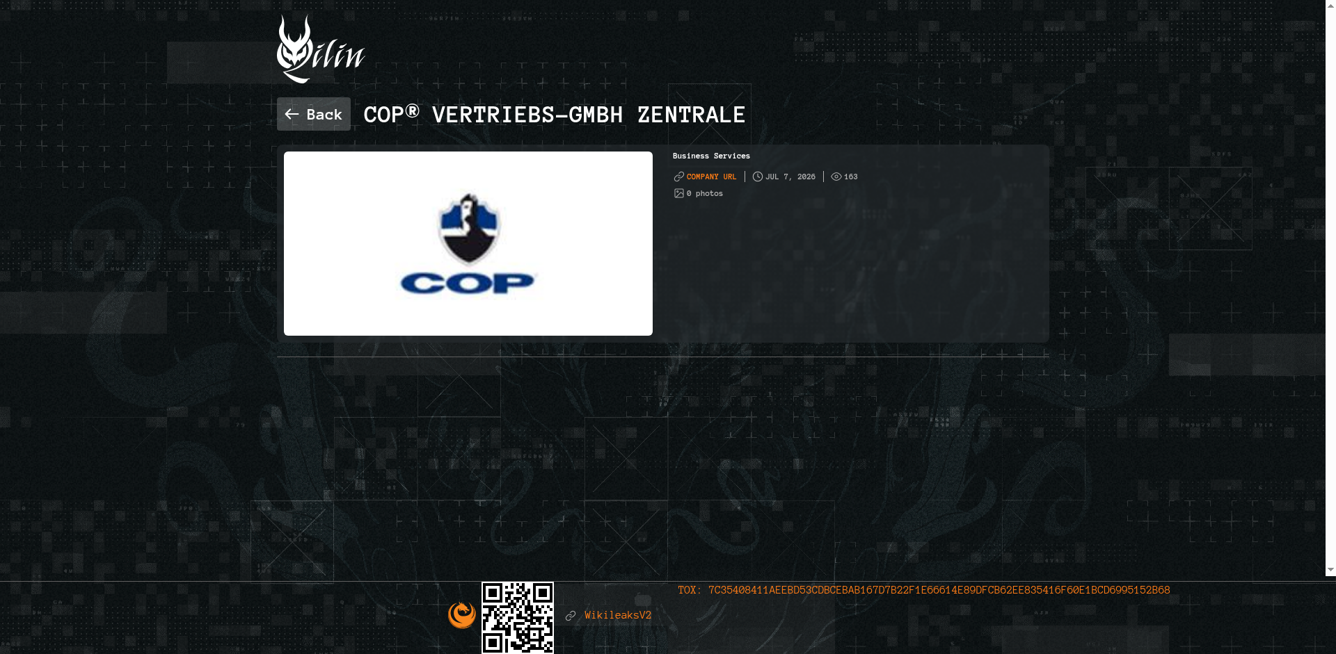 Screenshot del ataque
