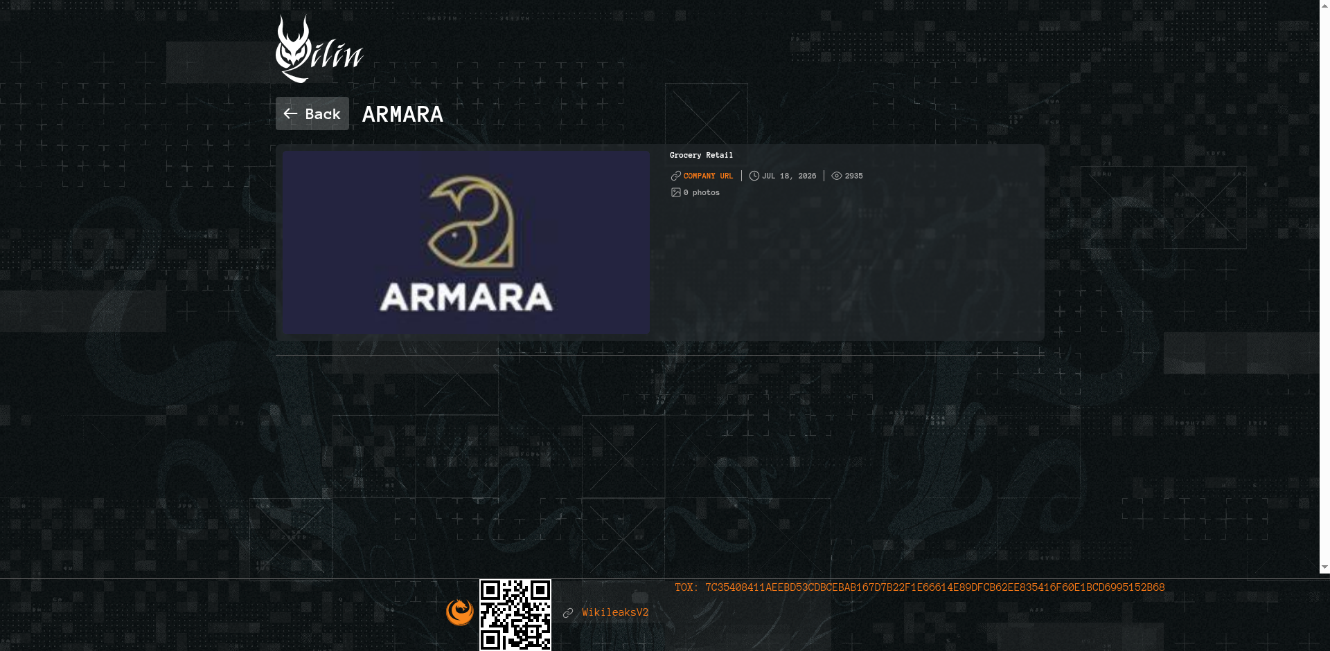 Screenshot del ataque