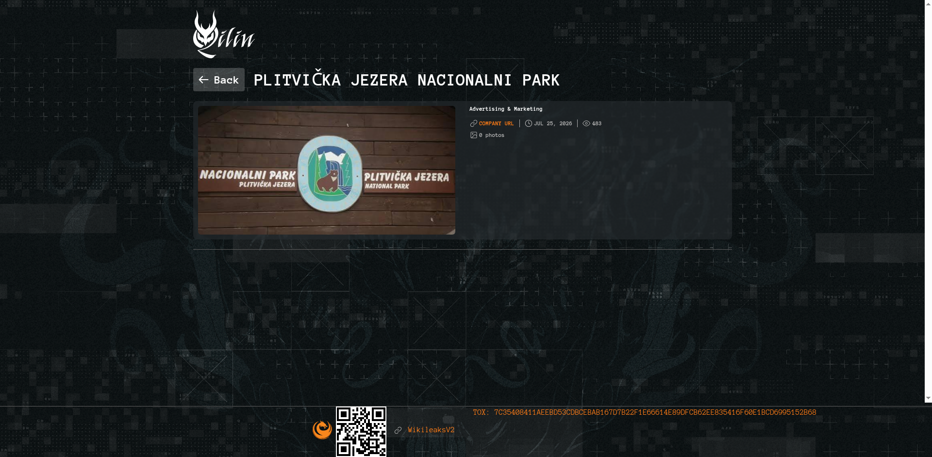 Screenshot del ataque