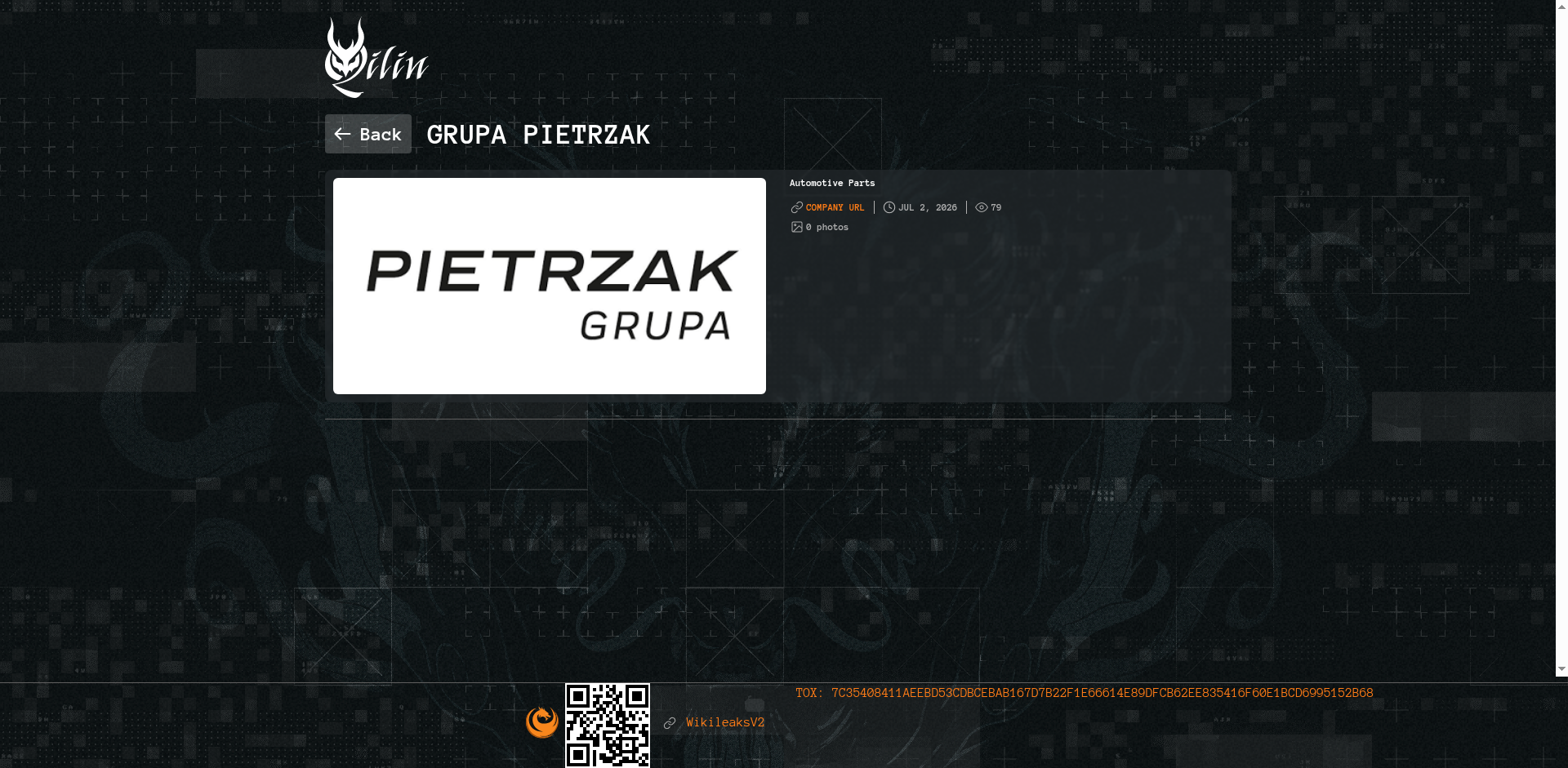 Screenshot del ataque