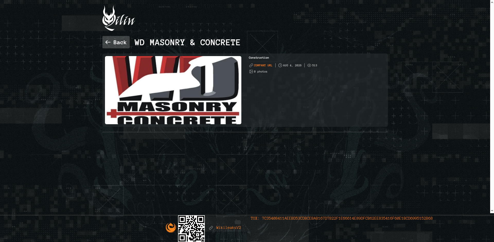 Screenshot del ataque