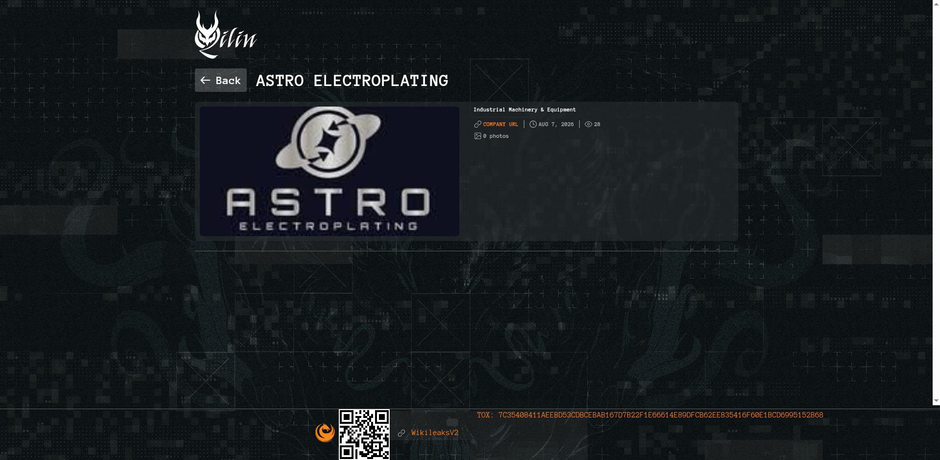 Screenshot del ataque