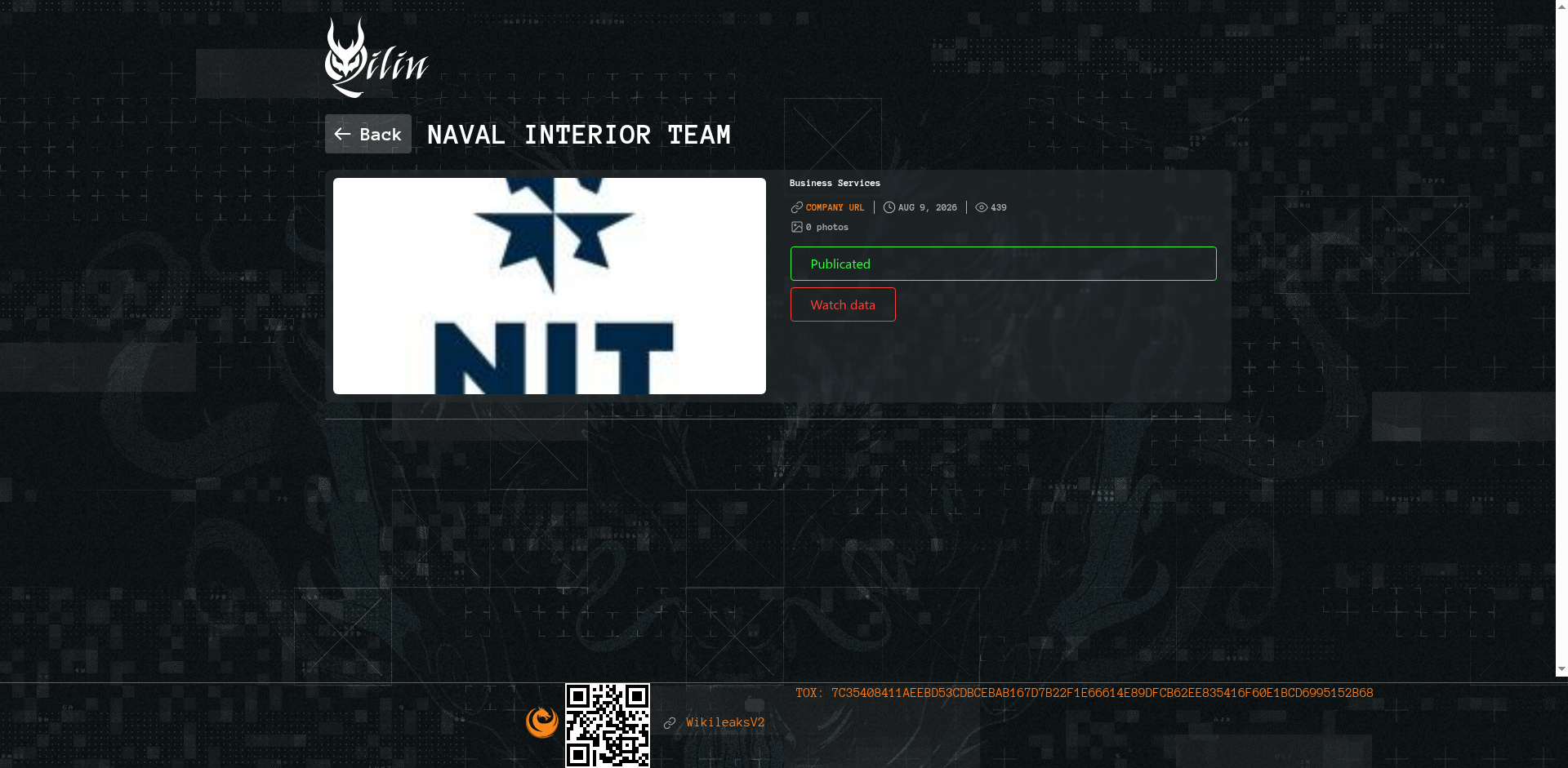 Screenshot del ataque