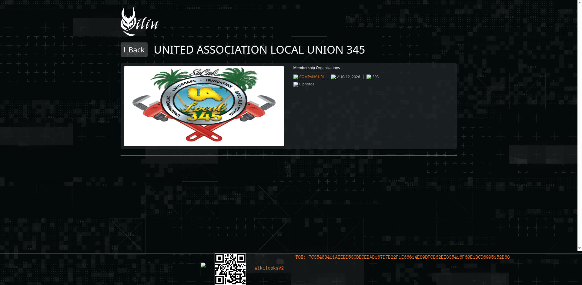 Screenshot del ataque