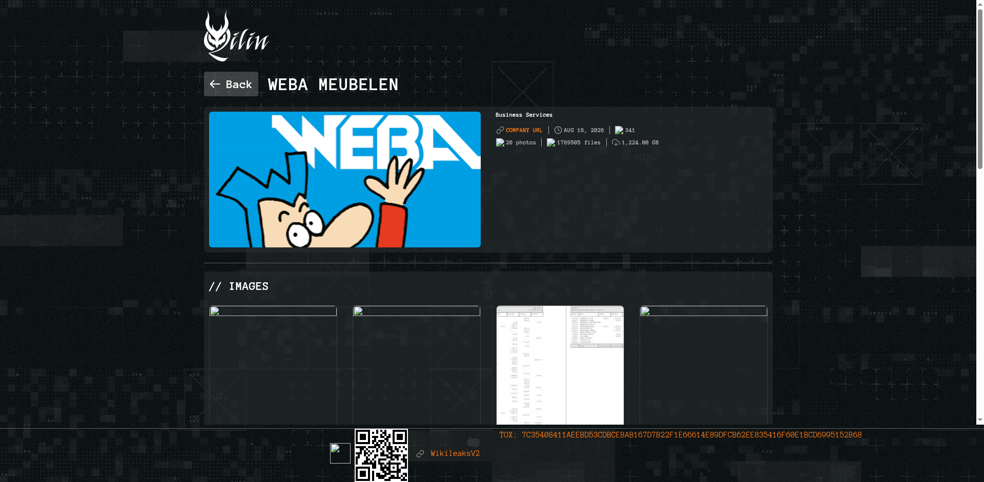 Screenshot del ataque