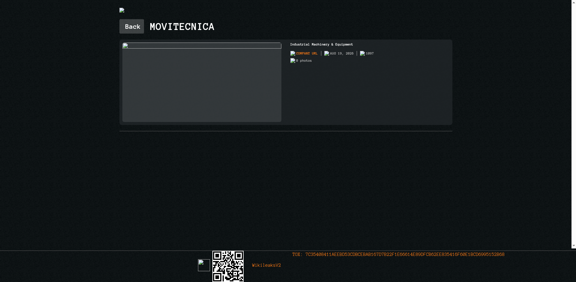 Screenshot del ataque