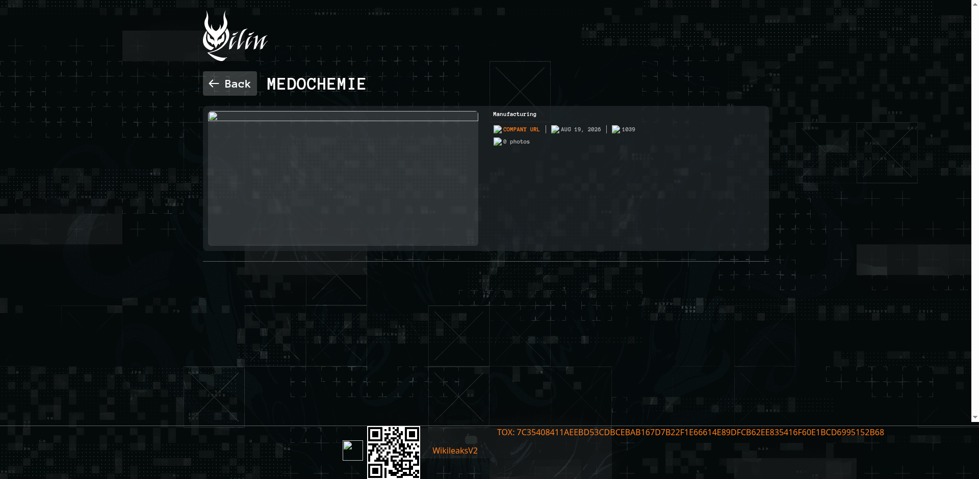 Screenshot del ataque