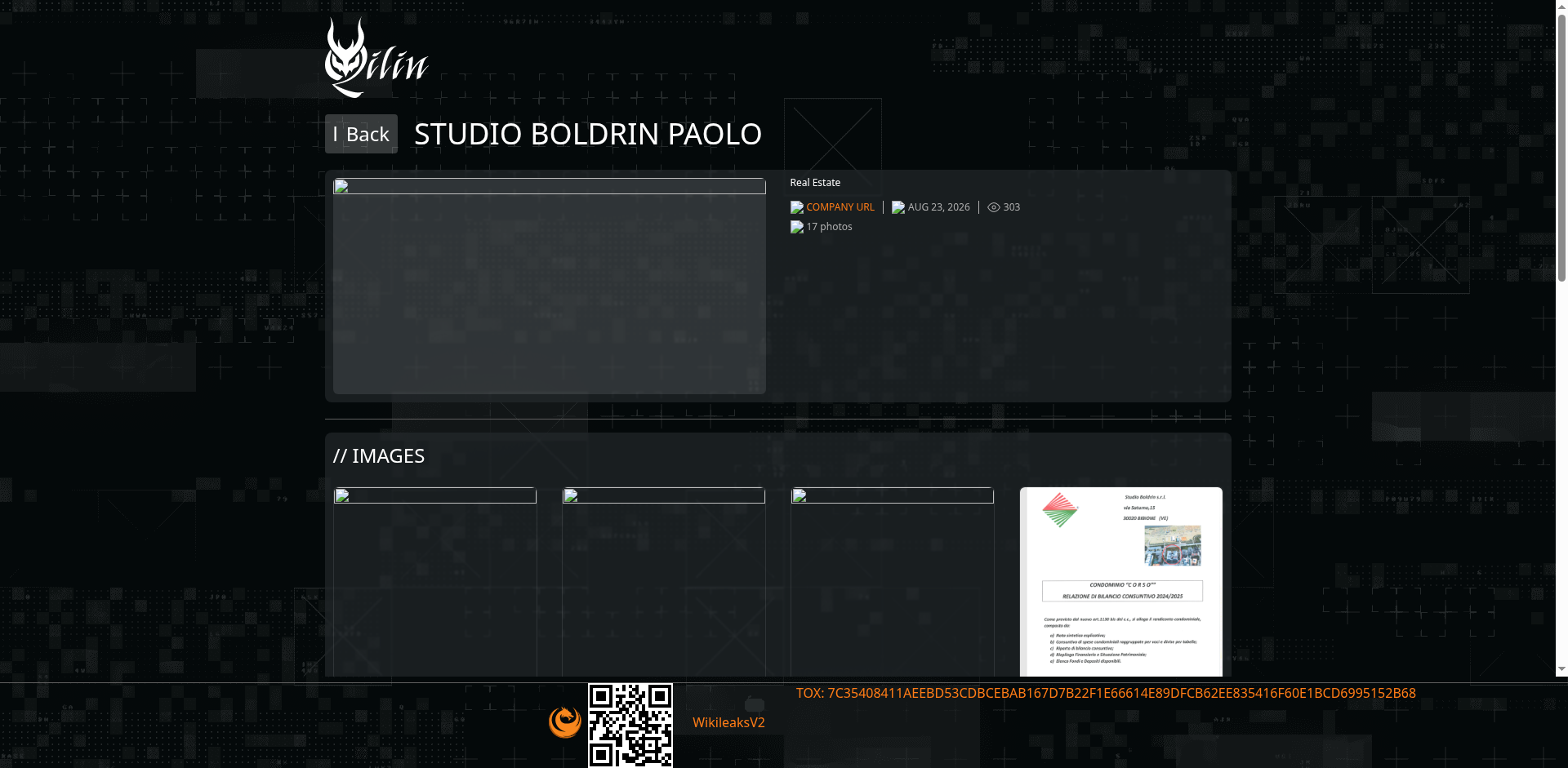 Screenshot del ataque