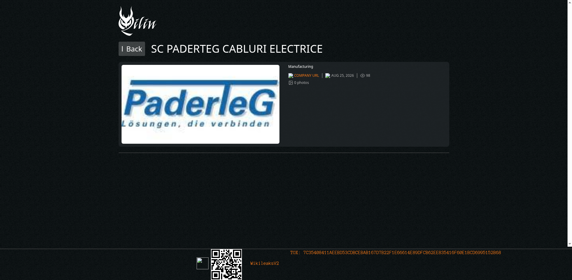 Screenshot del ataque